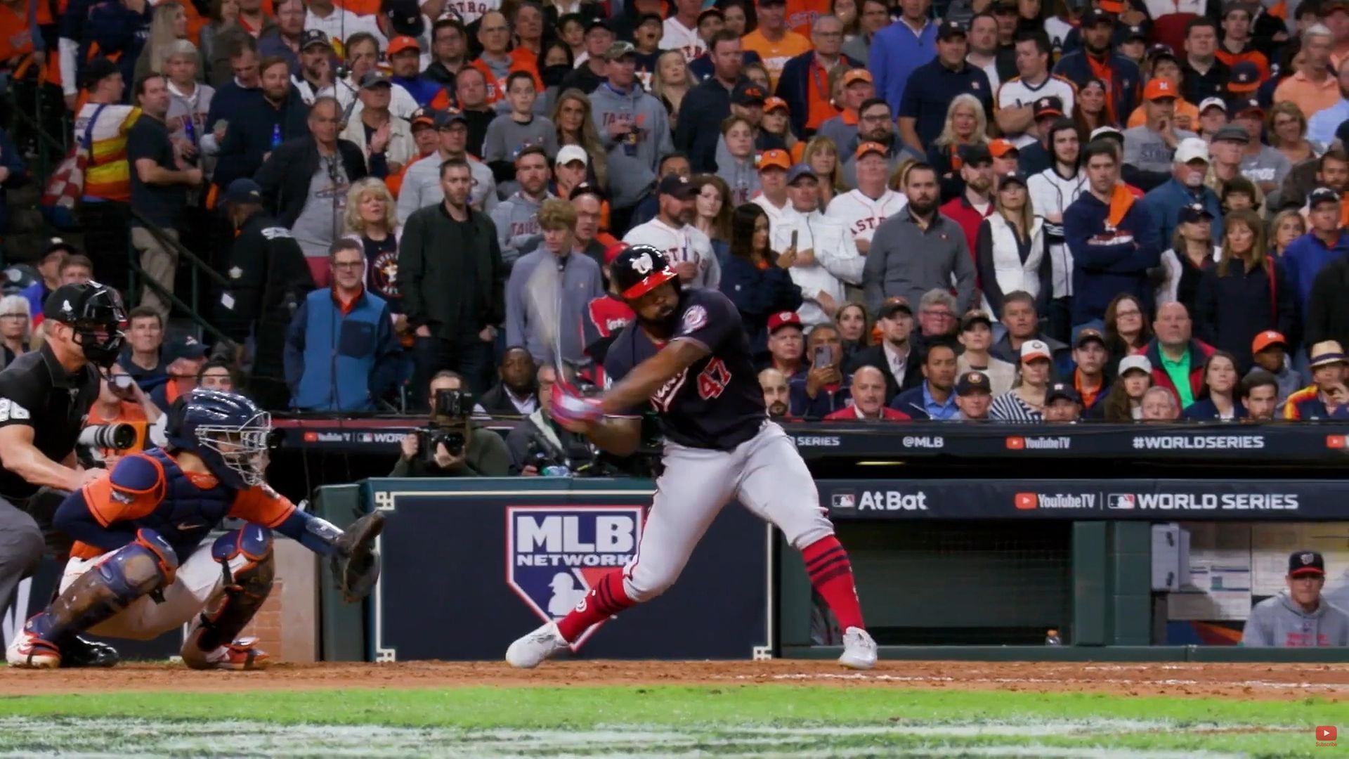The 2019 World Series background