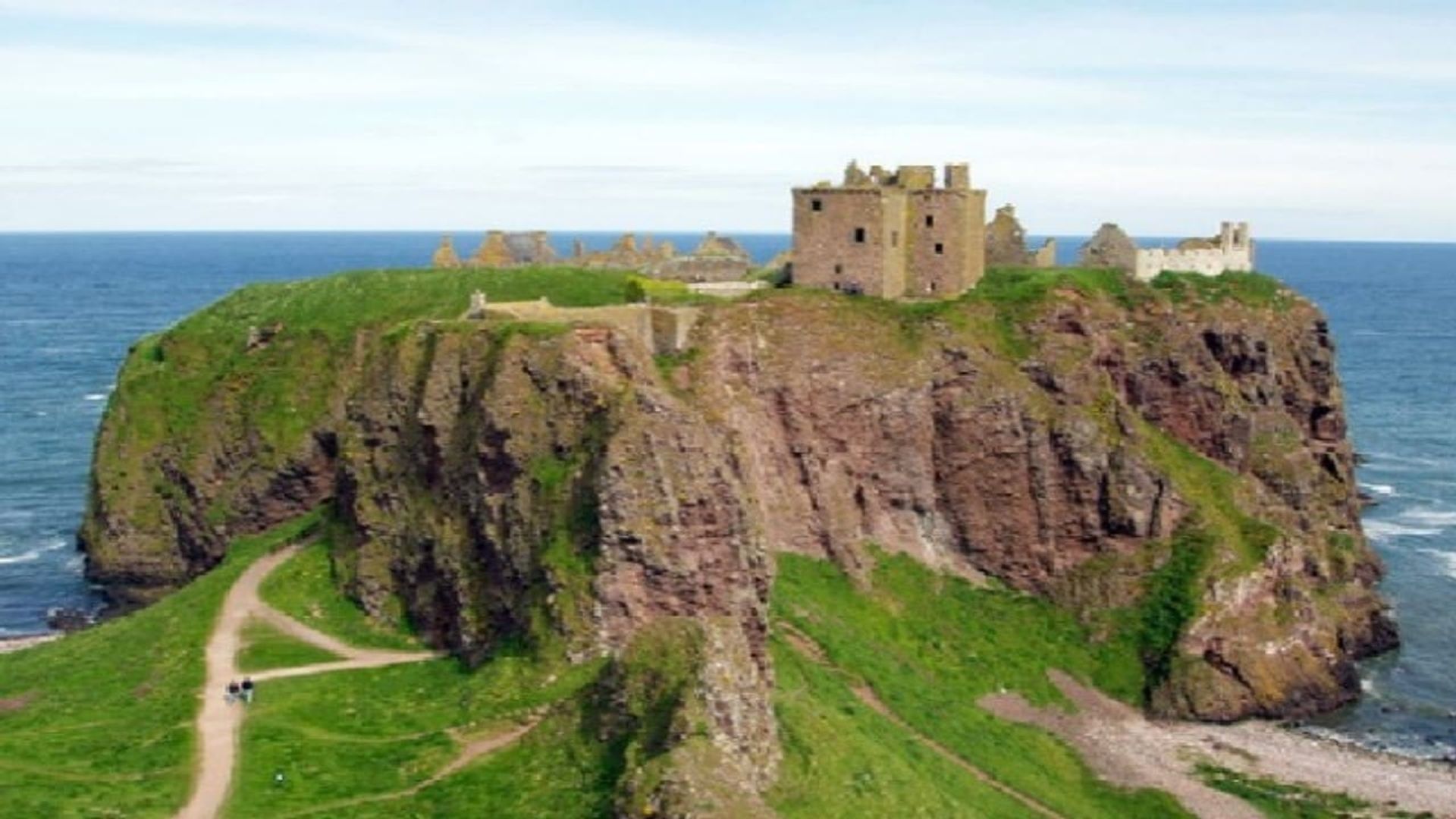 The Castles of Scotland background