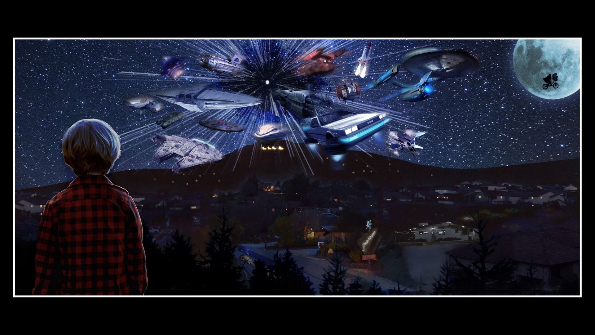 In Search of Tomorrow background