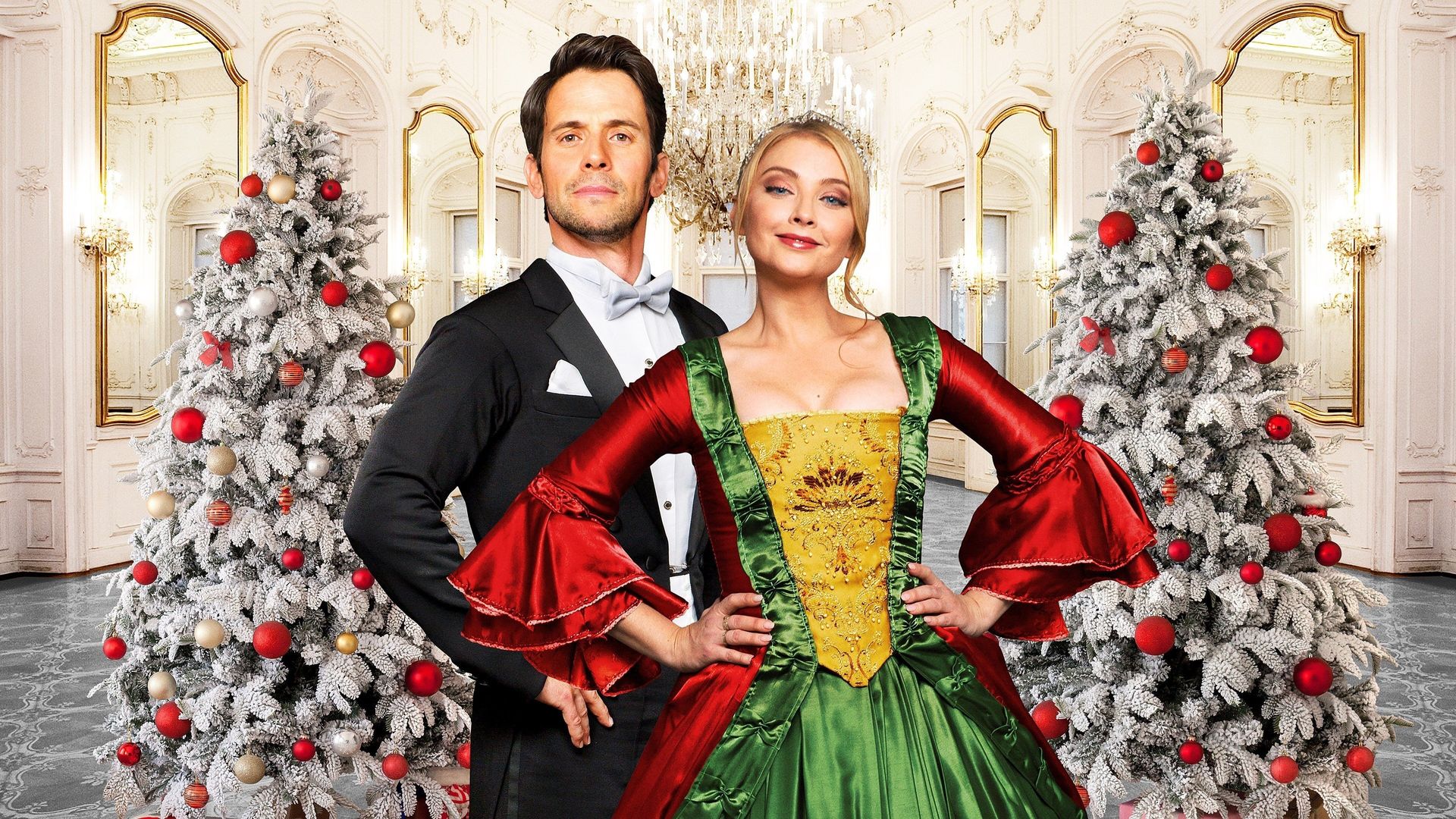 Christmas in Vienna background