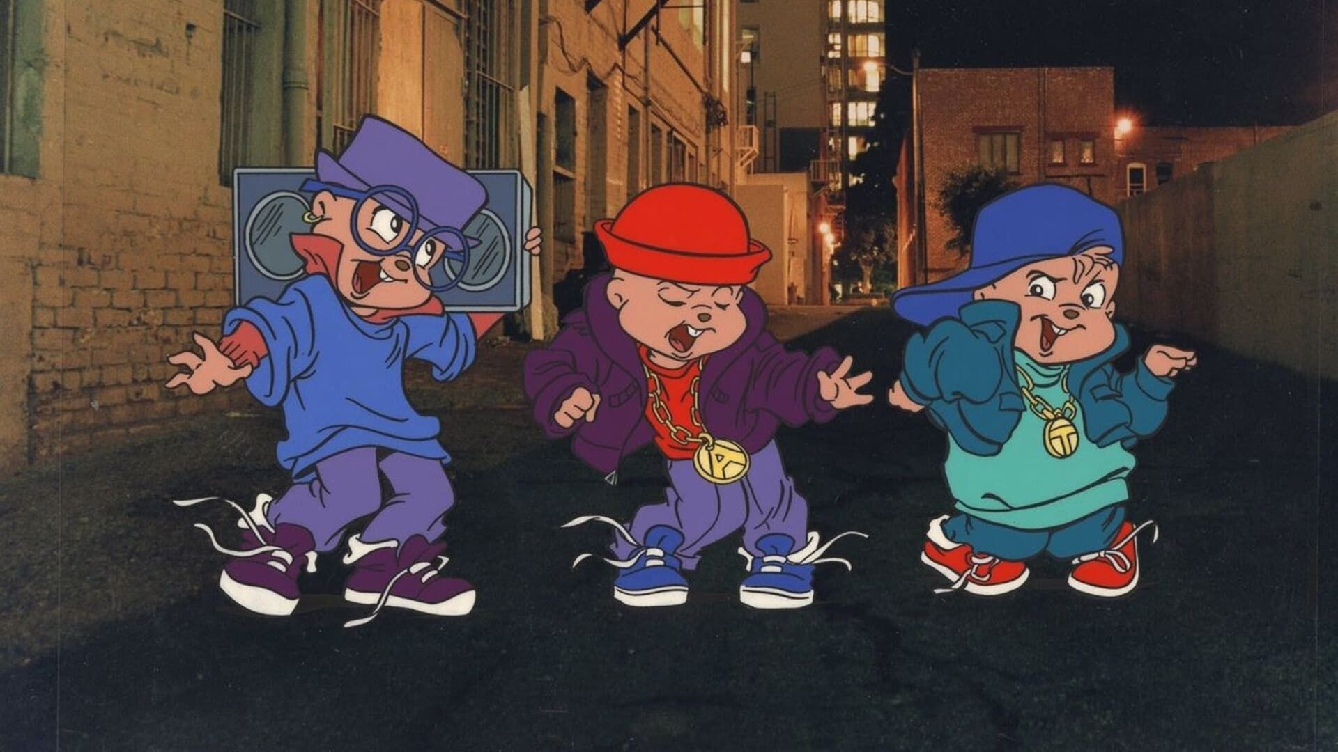 The Chipmunks: Rockin' Through the Decades background