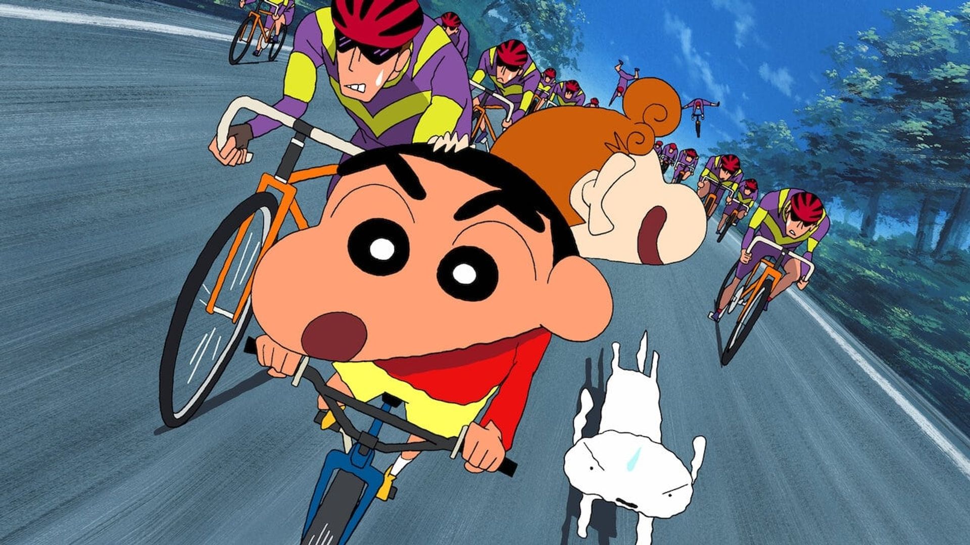 Kureyon Shinchan: Arashi wo Yobu Eikou no Yakiniku Road background