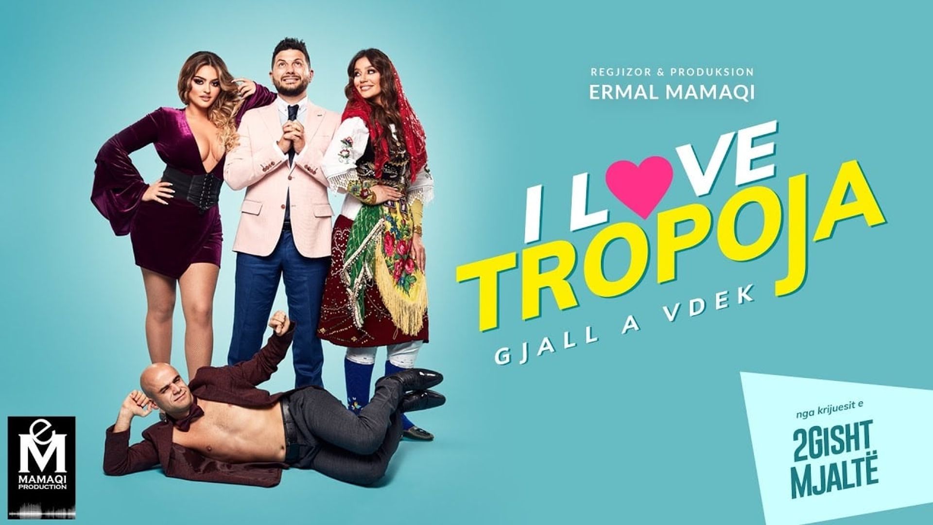 I Love Tropoja background