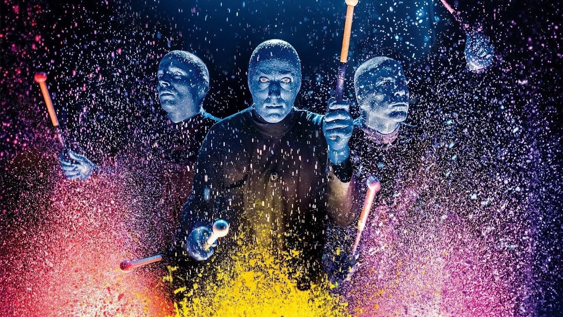 Blue Man Group: How to Be a Megastar background