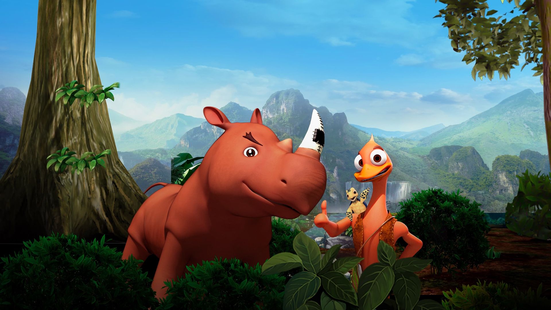 Riki Rhino background