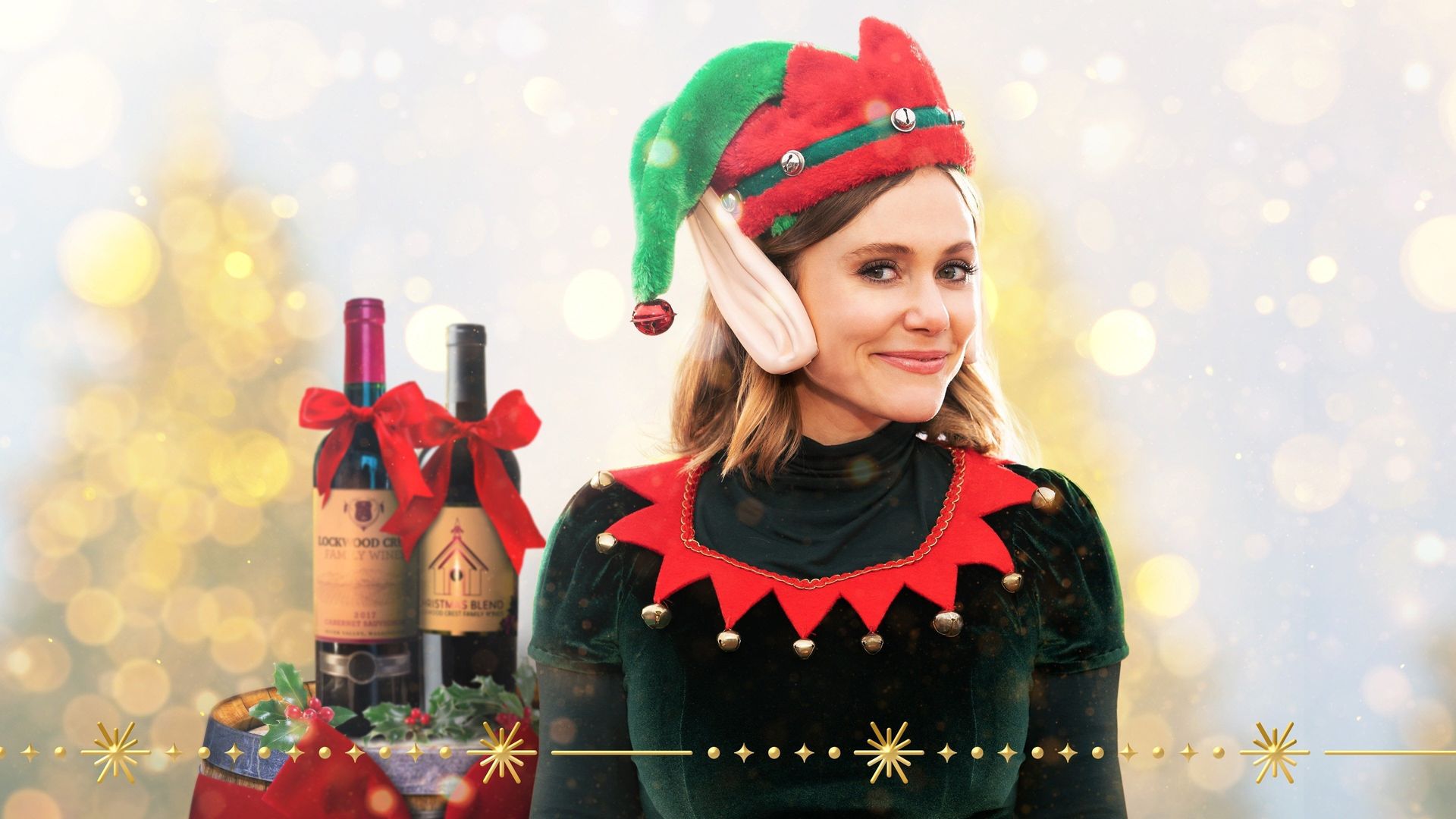 Christmas on the Vine background