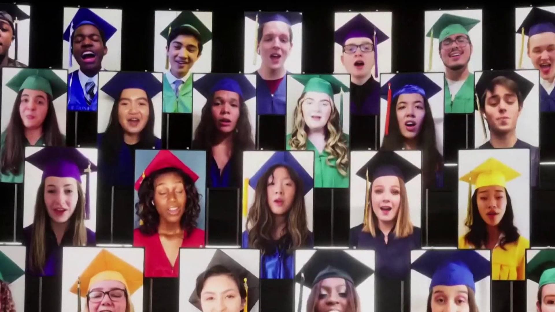 Graduate Together: America Honors the High School Class of 2020 background