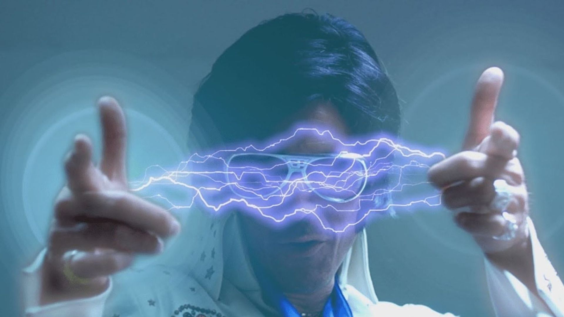 Elvis from Outer Space background