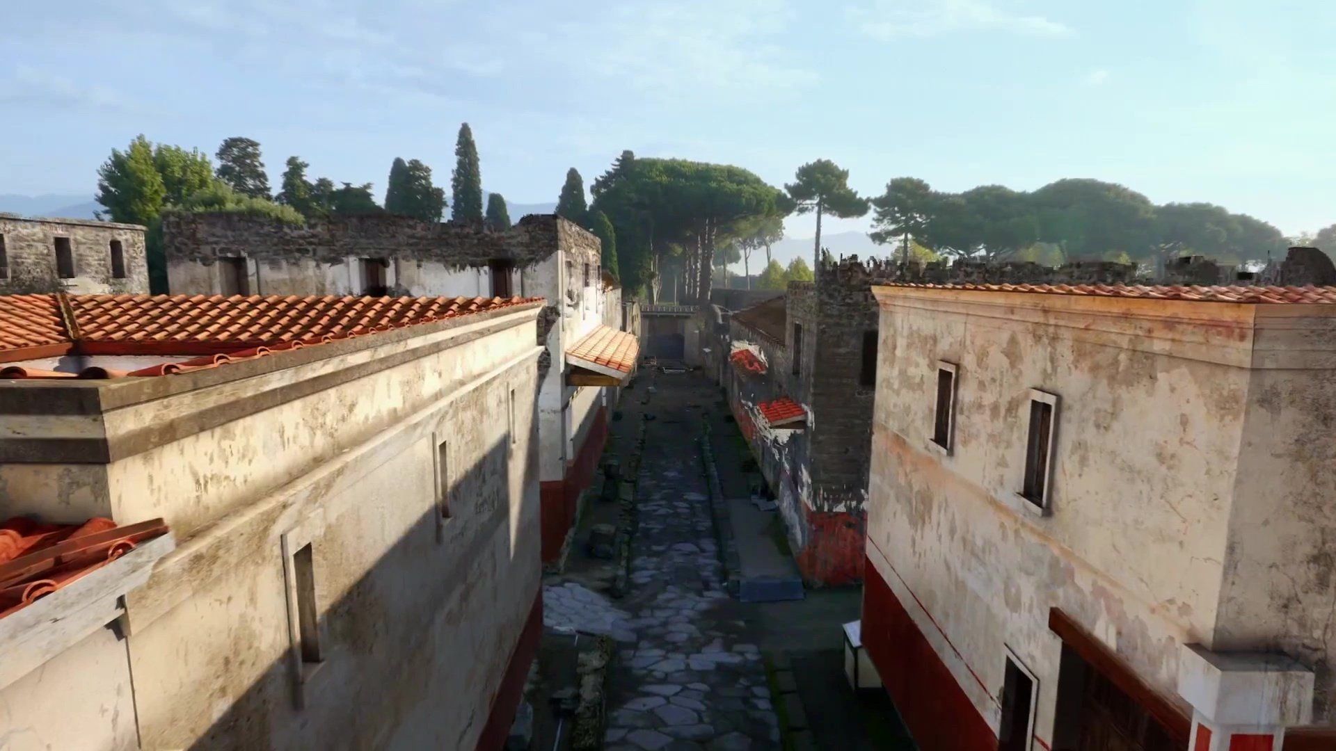The Lost World of Pompeii background