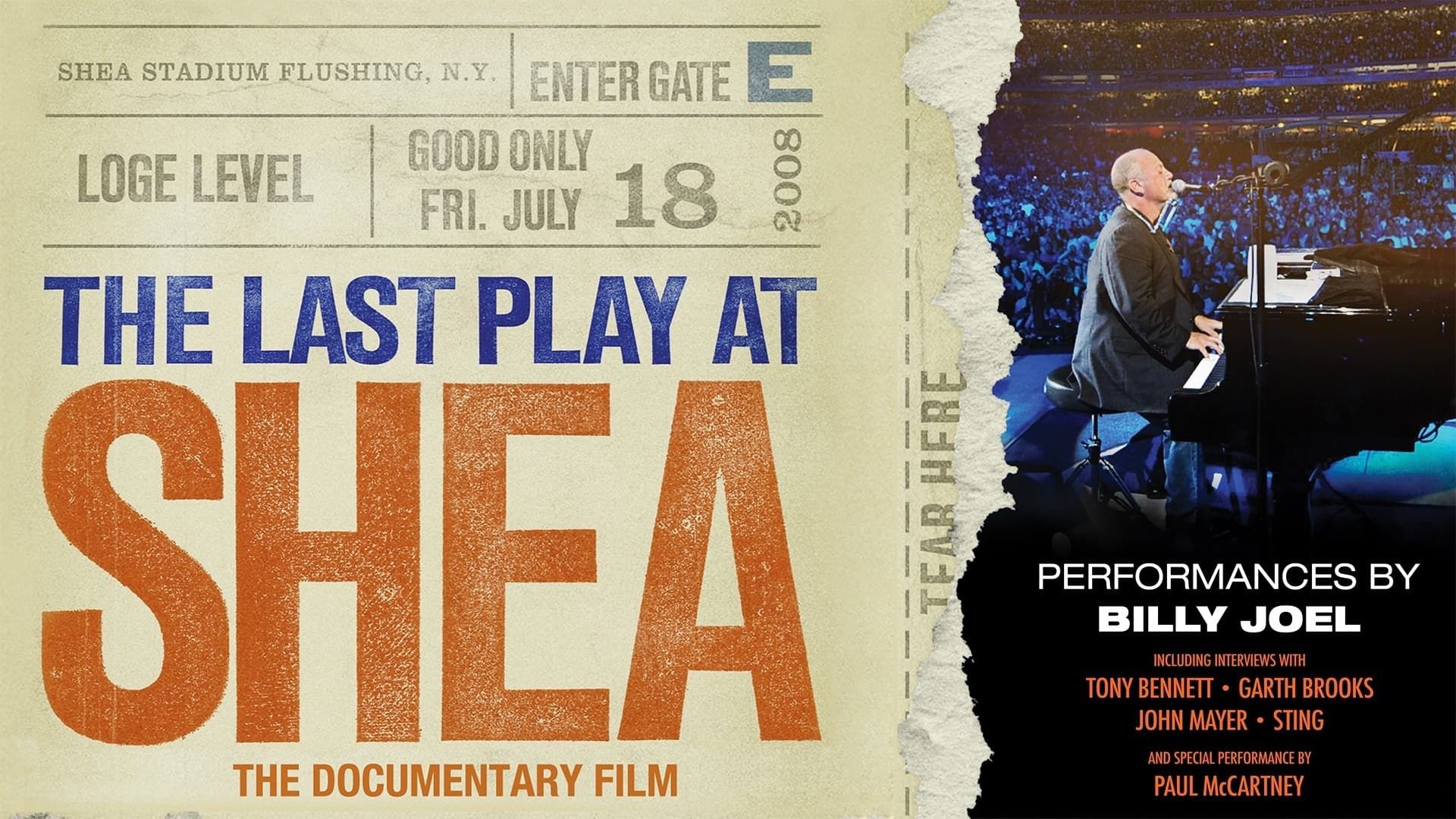 The Last Play at Shea background