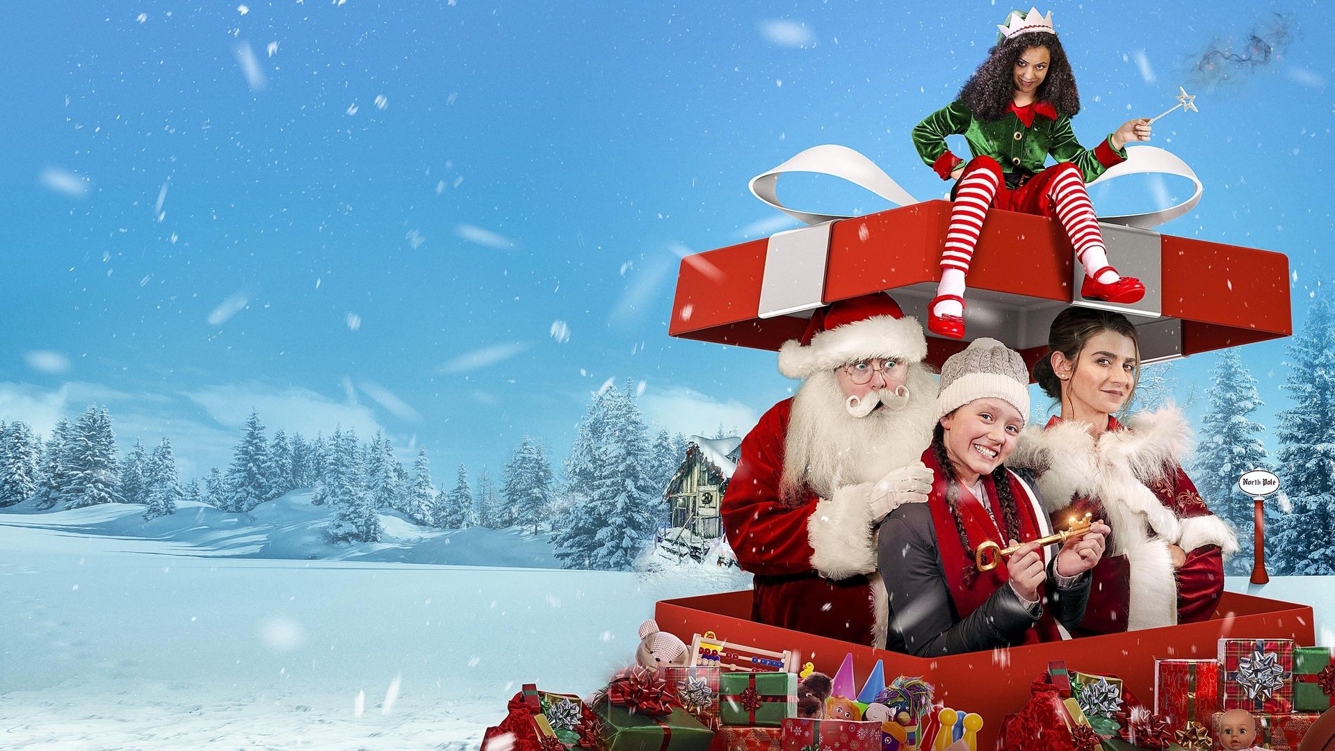 The Key to Christmas background