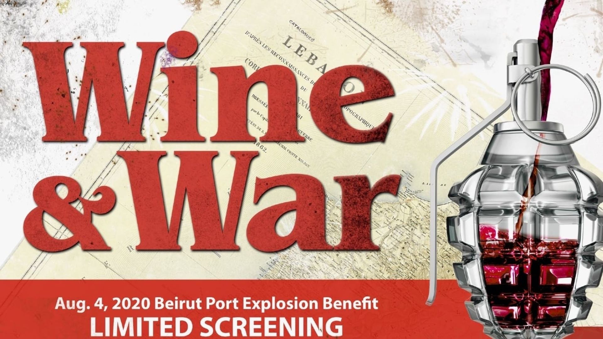 WINE and WAR background