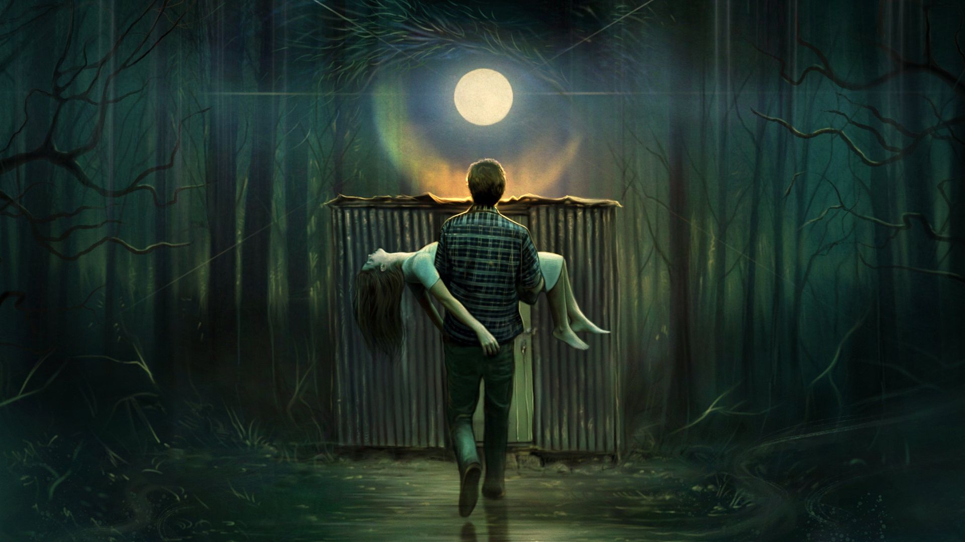 Wolf Garden background