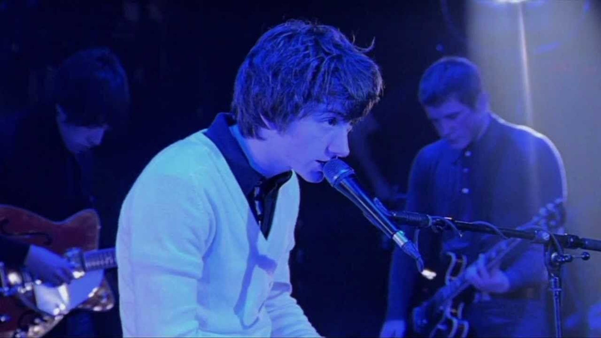Arctic Monkeys at the Apollo background