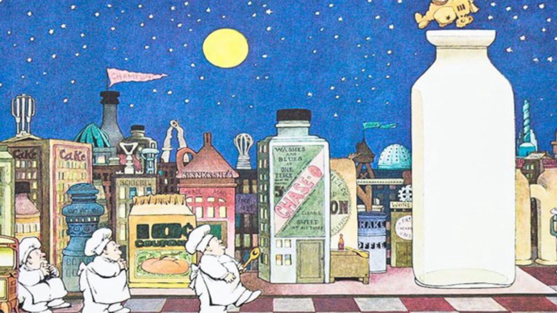 In the Night Kitchen background
