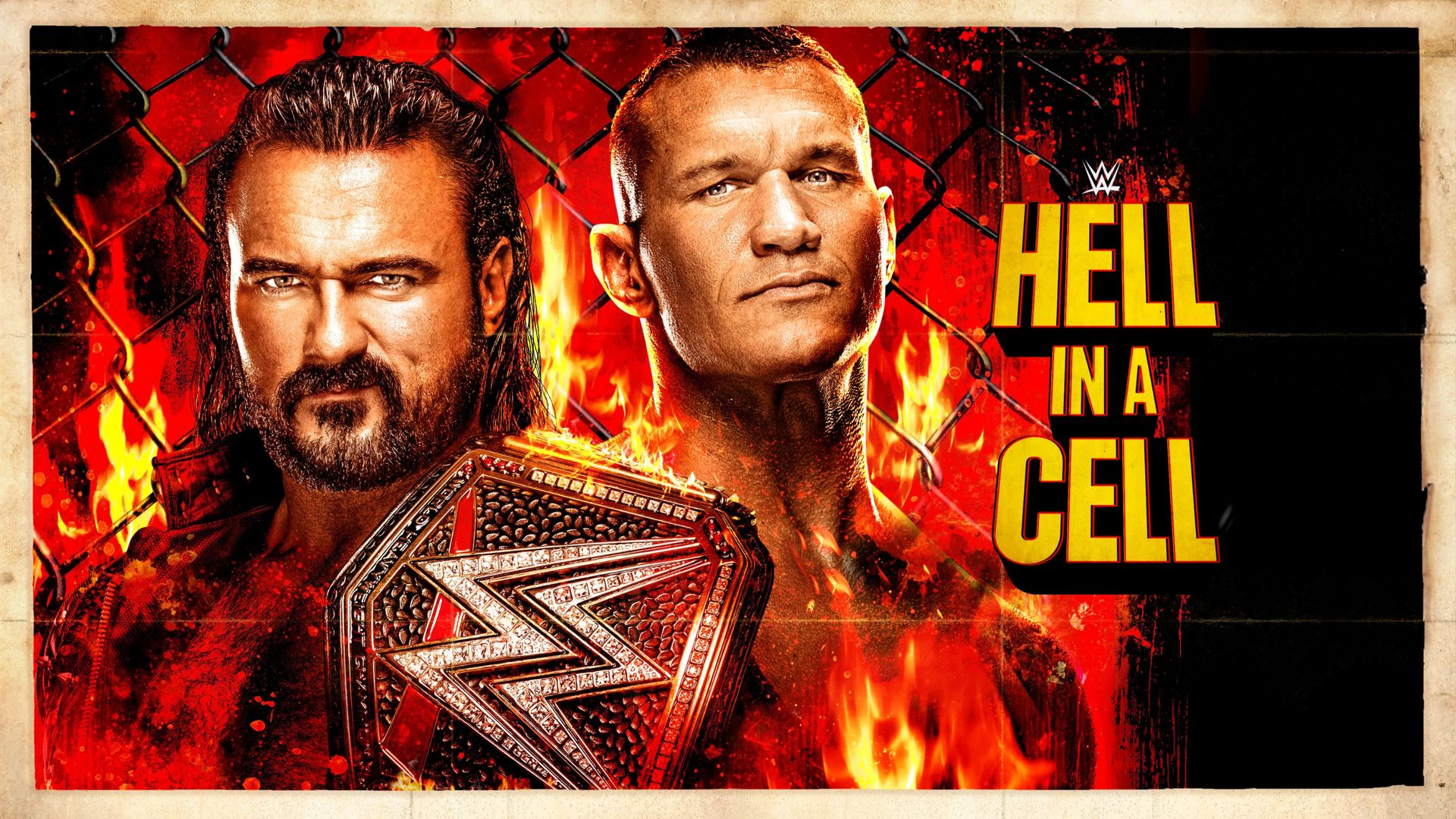 WWE Hell in a Cell background