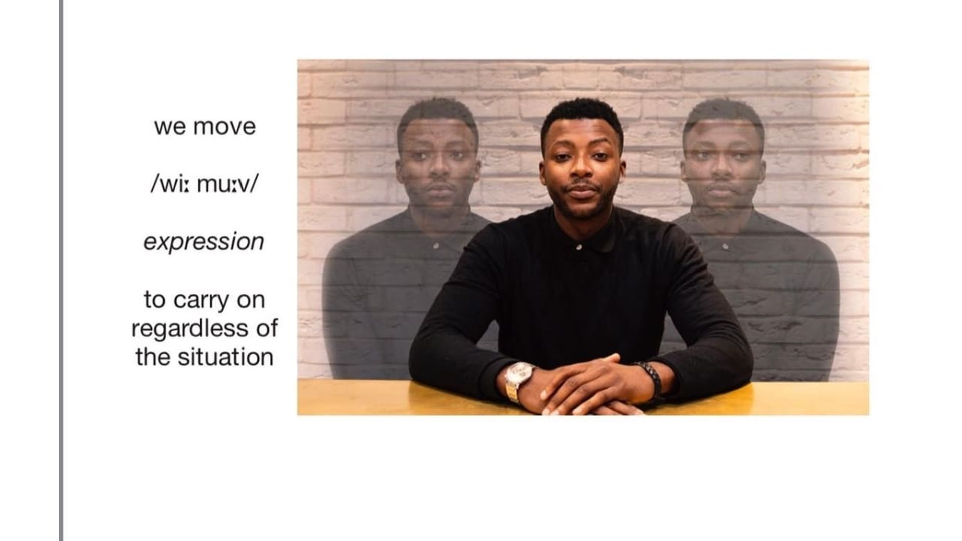 We Move background