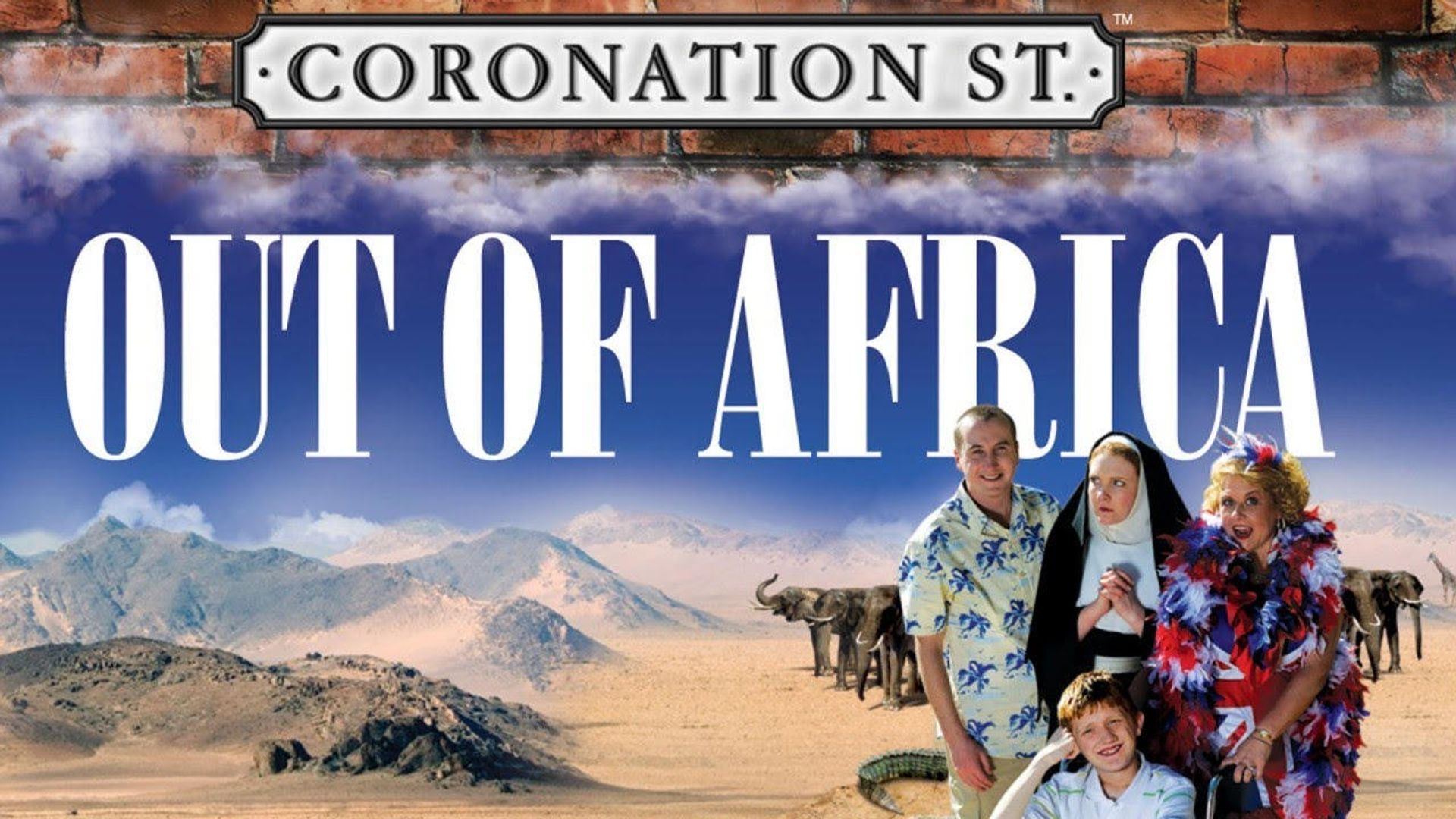 Coronation Street: Out of Africa background