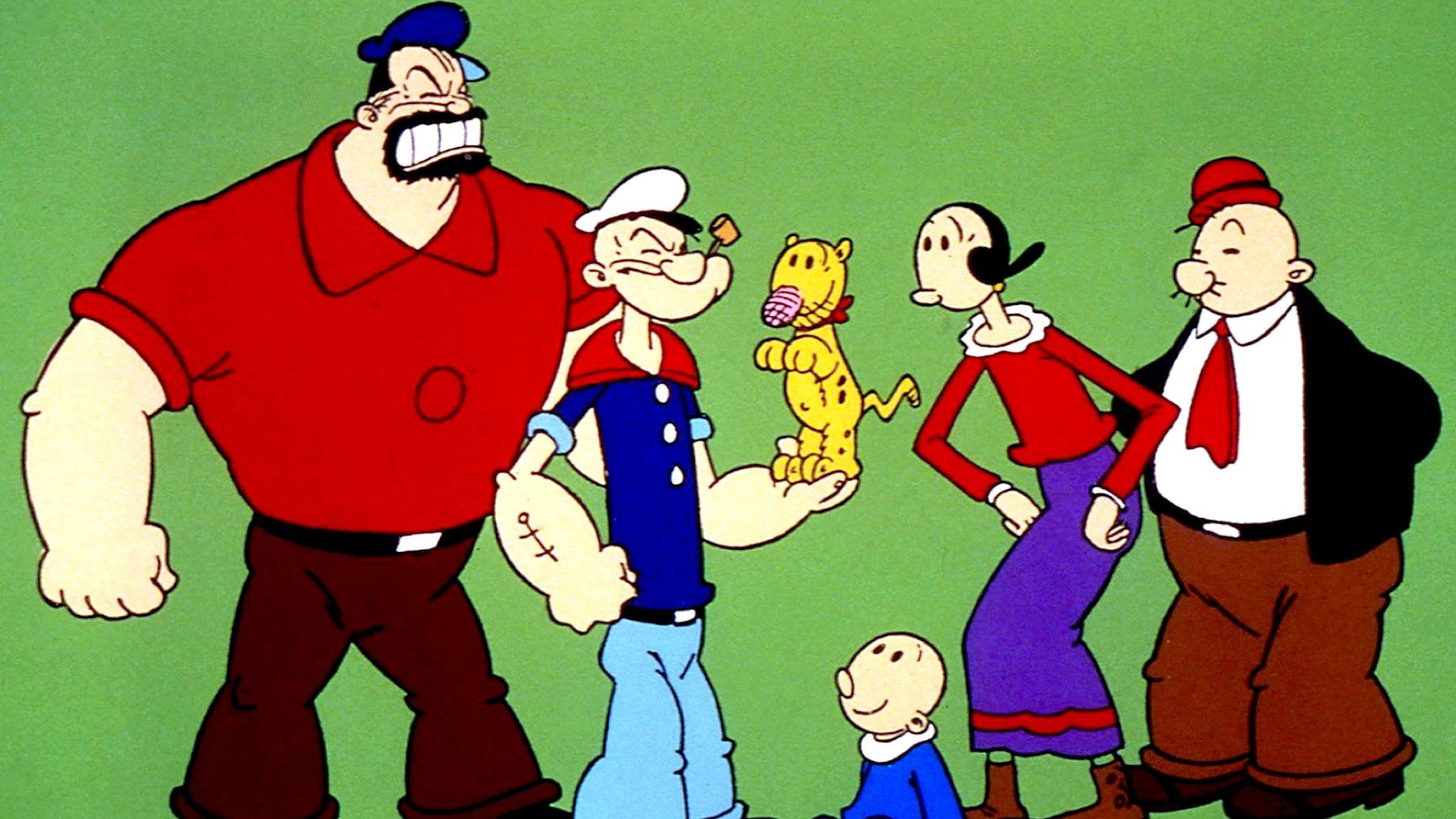 I Yam What I Yam: The Story of Popeye the Sailor background