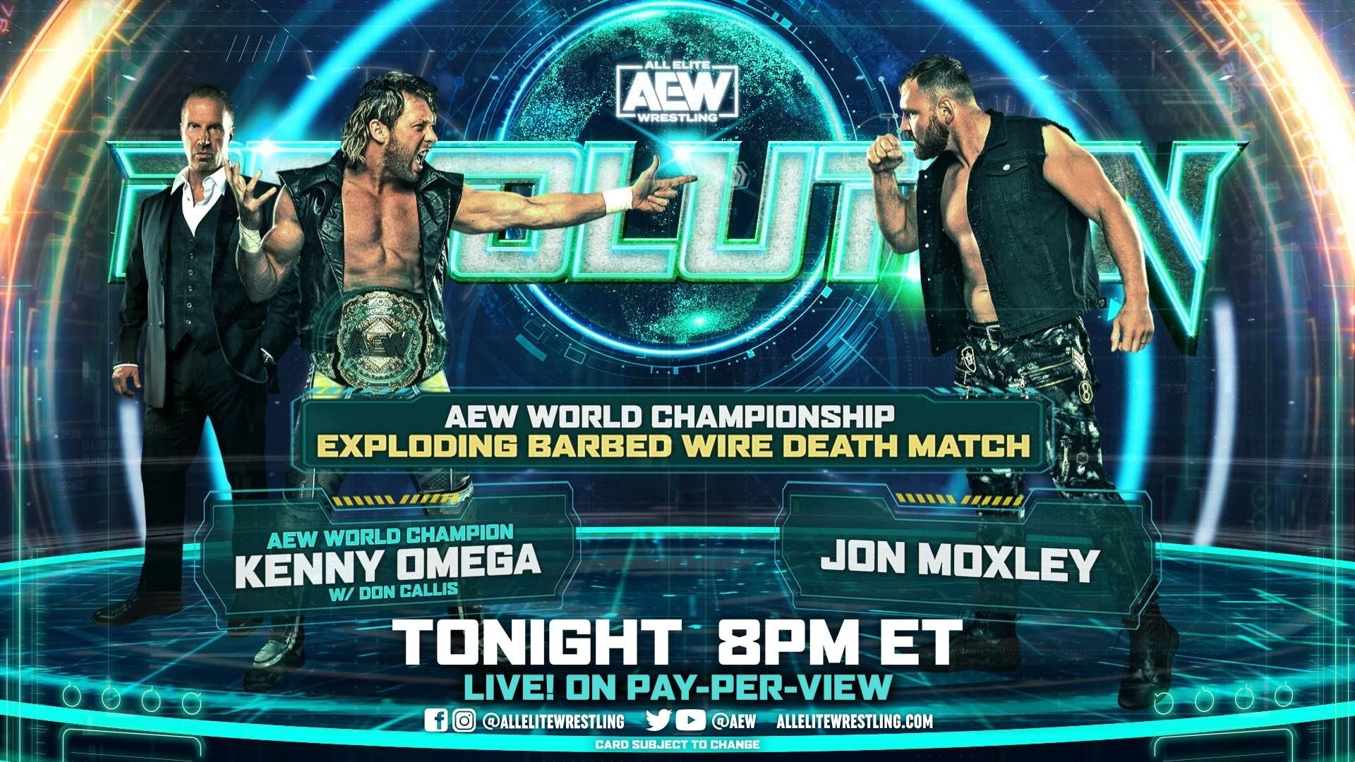 All Elite Wrestling: Revolution background