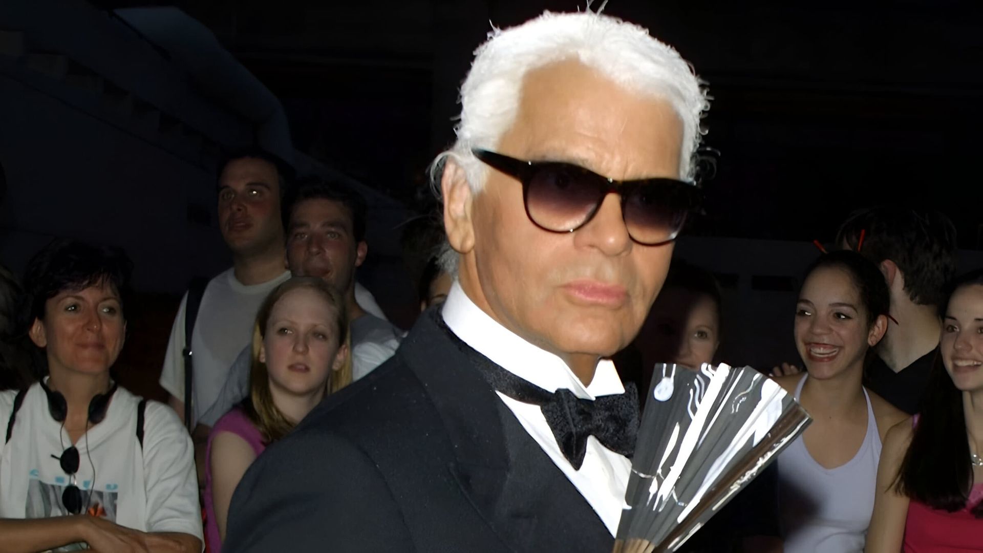 Lagerfeld, the Kaiser of Fashion background