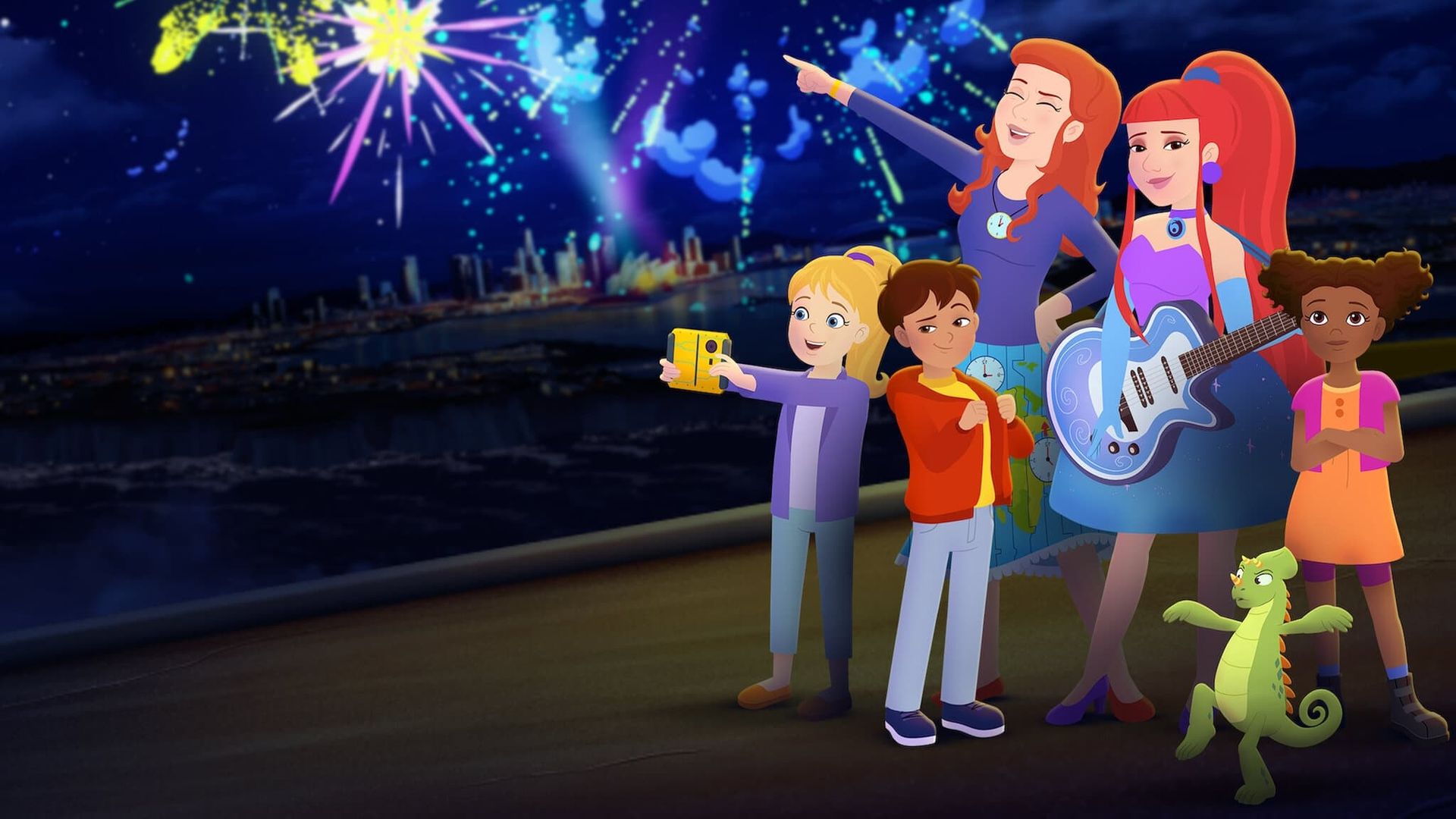 The Magic School Bus Rides Again in the Zone background