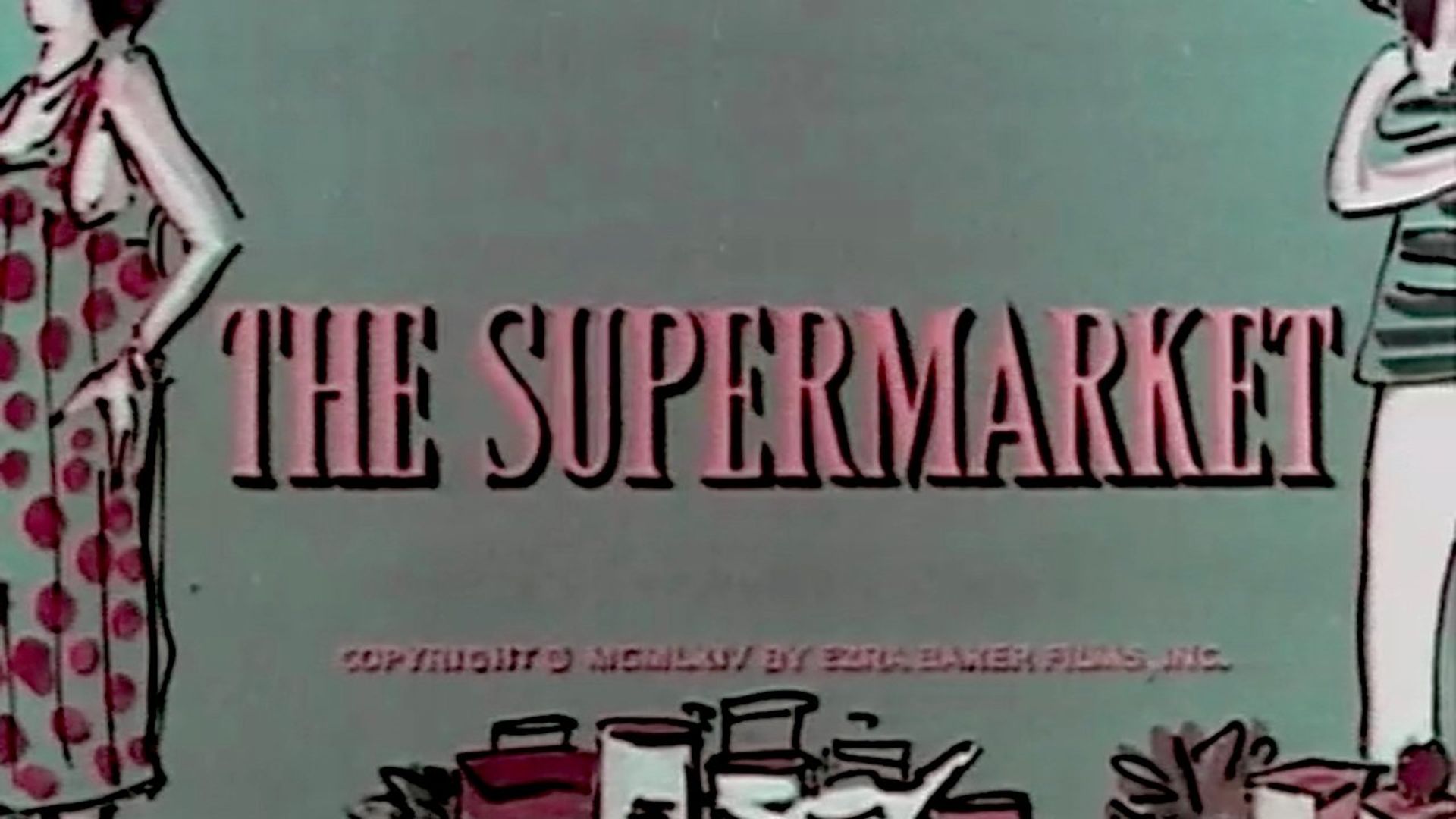 The Supermarket background