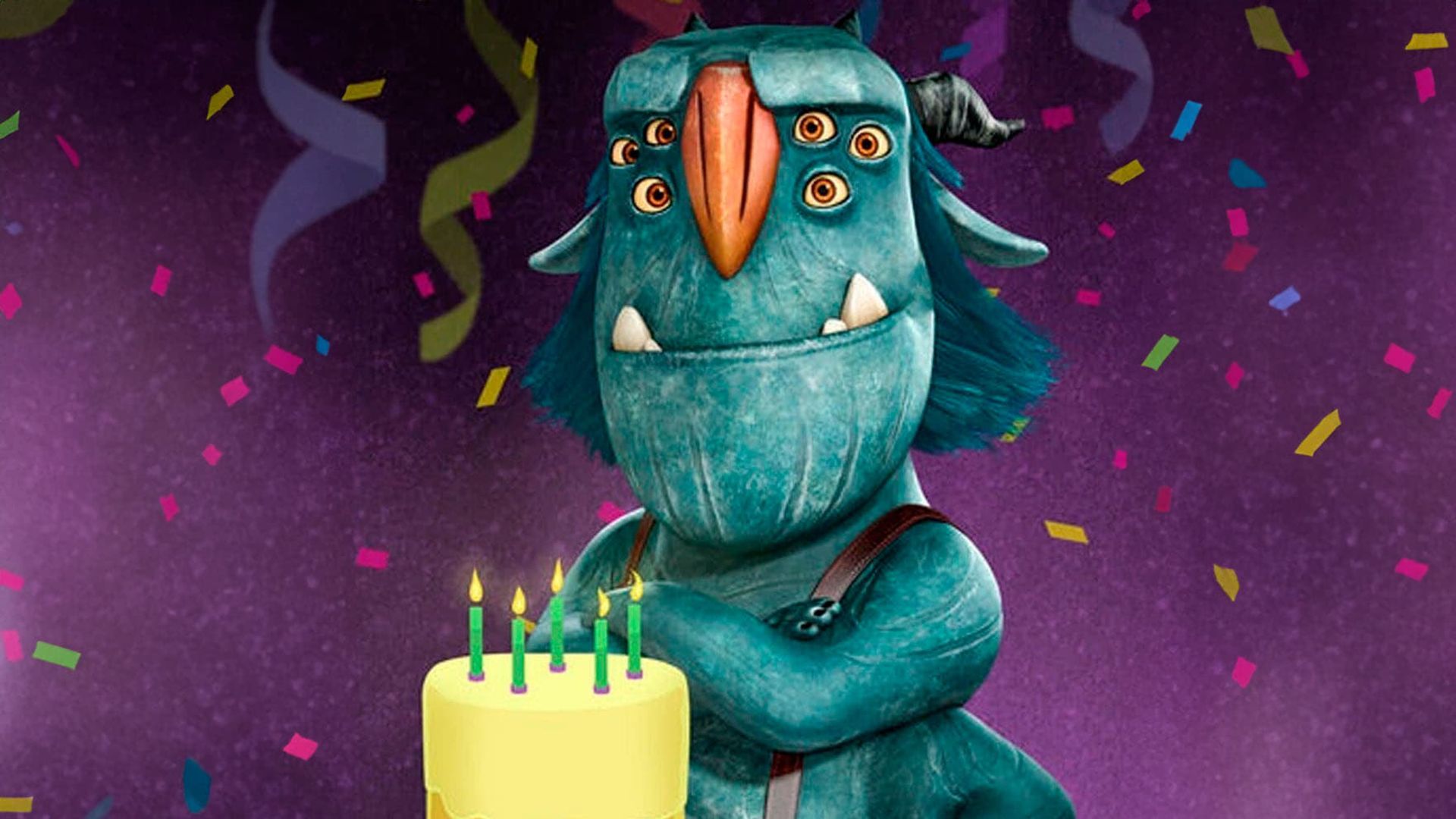 Trollhunters: Happy Birthday to You! background