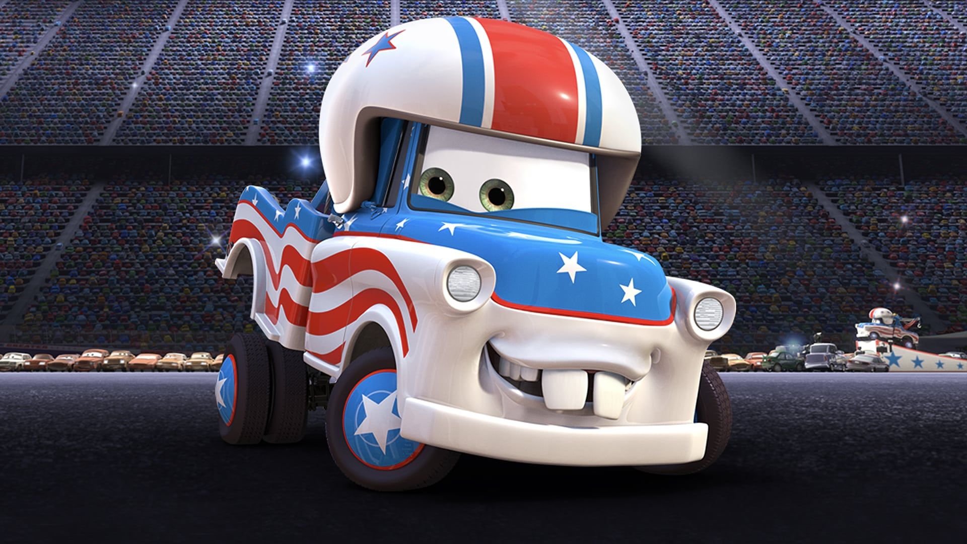 Mater's Tall Tales background