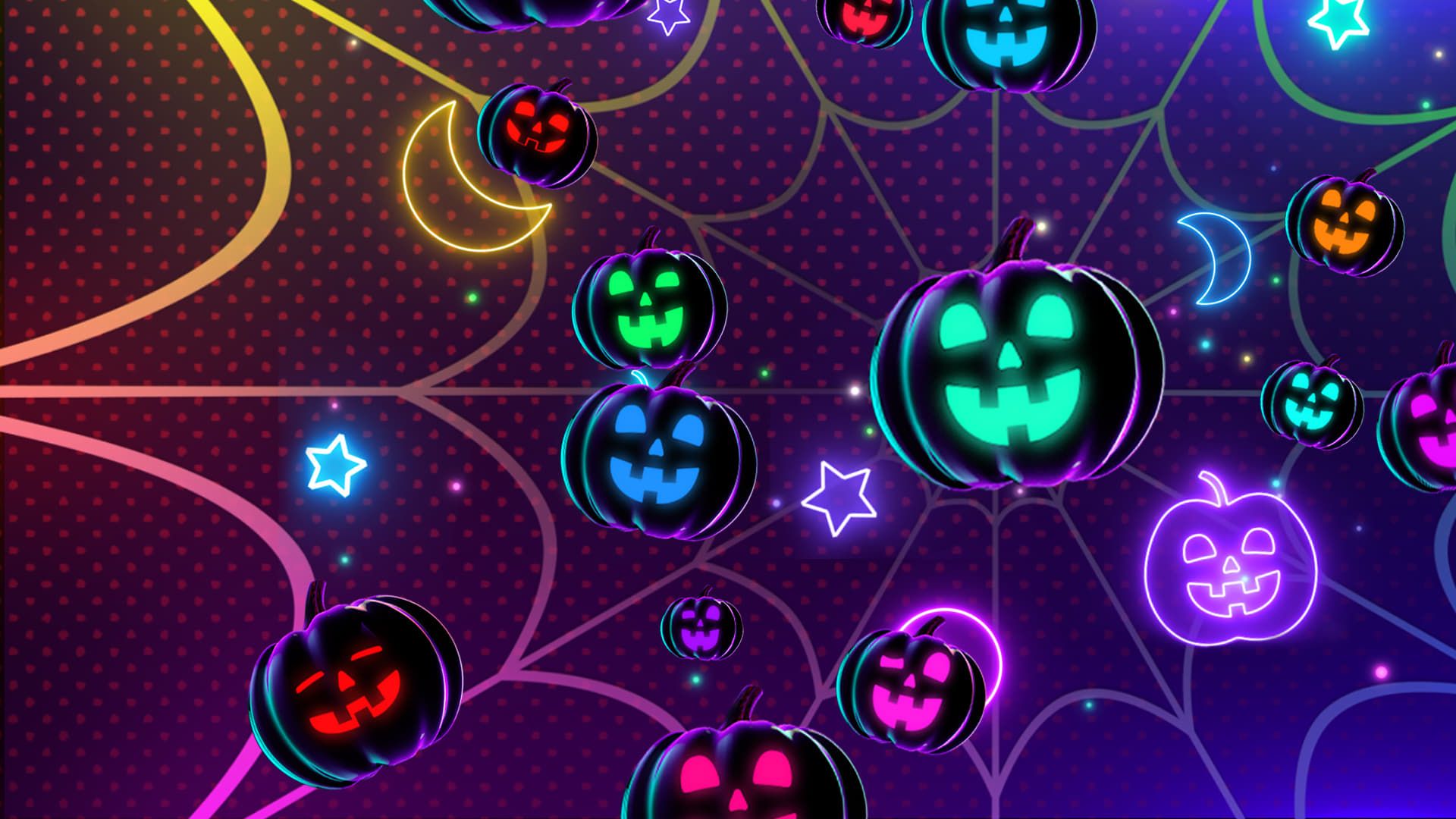 Disney Channel Halloween House Party background