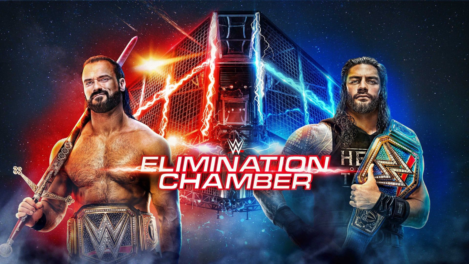 WWE Elimination Chamber background
