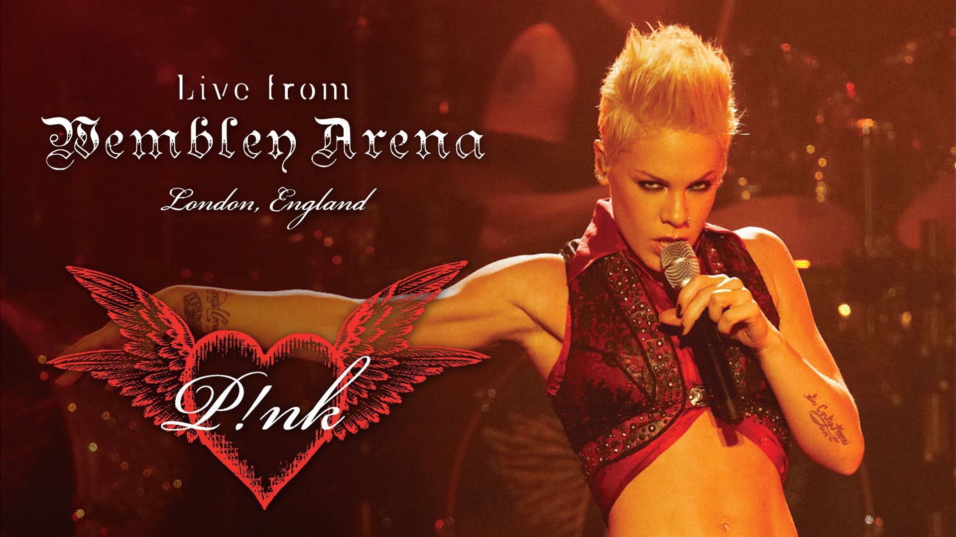 P!NK: I'm Not Dead - Live from Wembley Arena background
