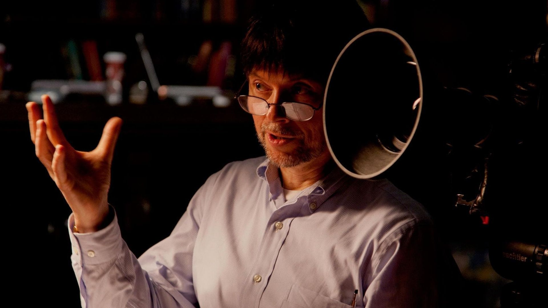 Ken Burns: Here and There background
