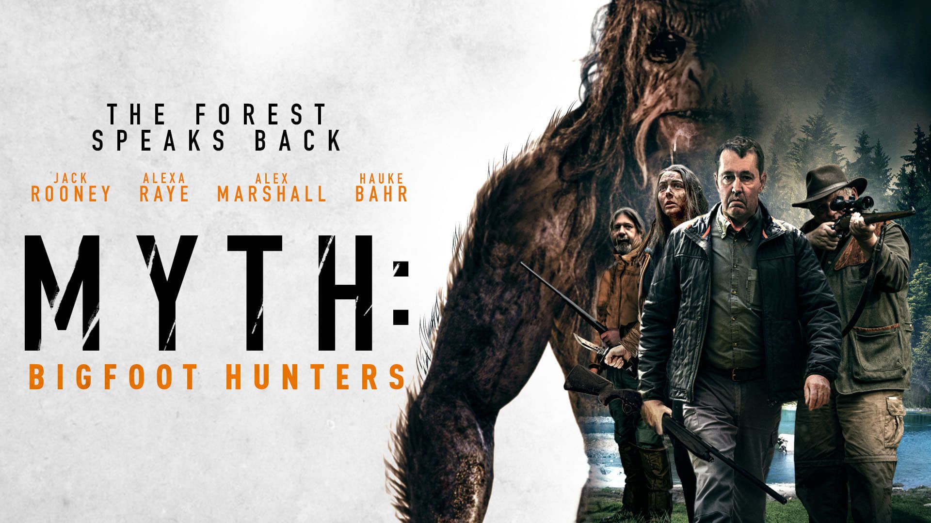 Myth: Bigfoot Hunters background