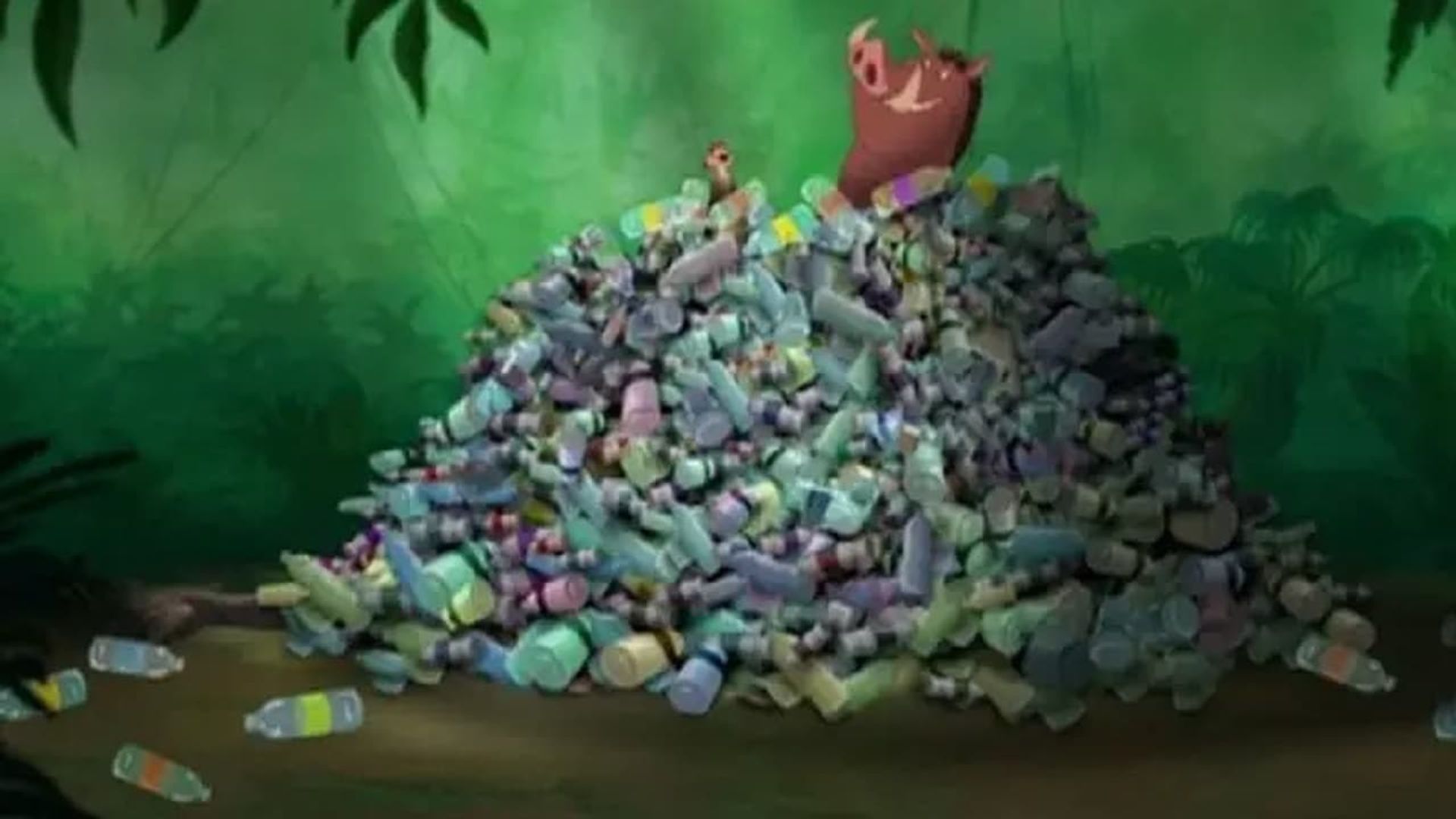 Wild About Safety: Timon and Pumbaa Safety Smart Goes Green! background