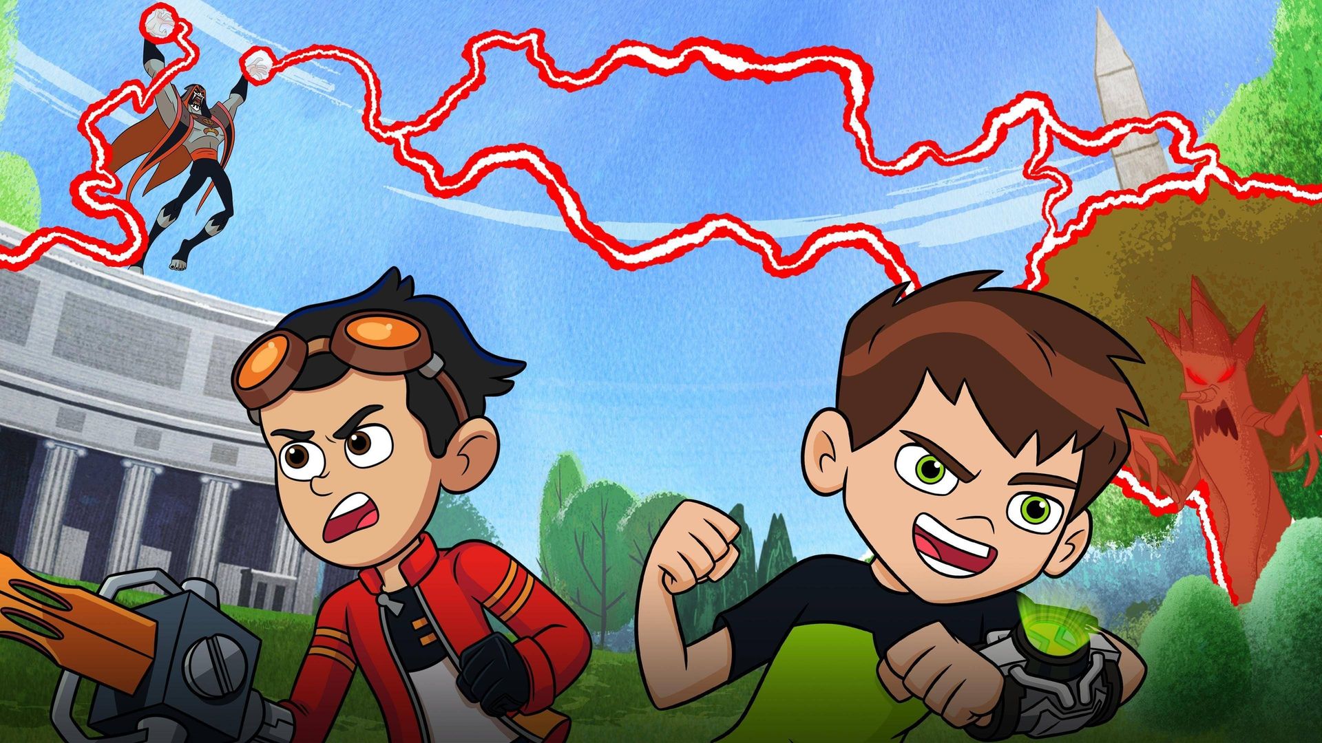 Ben 10 background