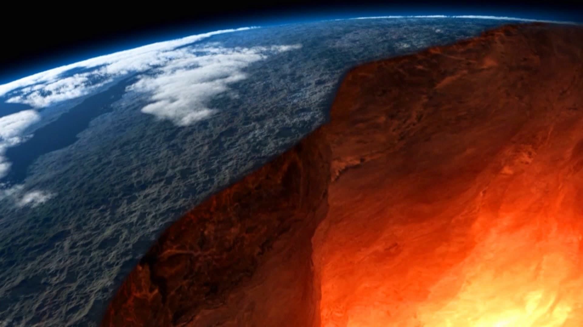 Inside Planet Earth background