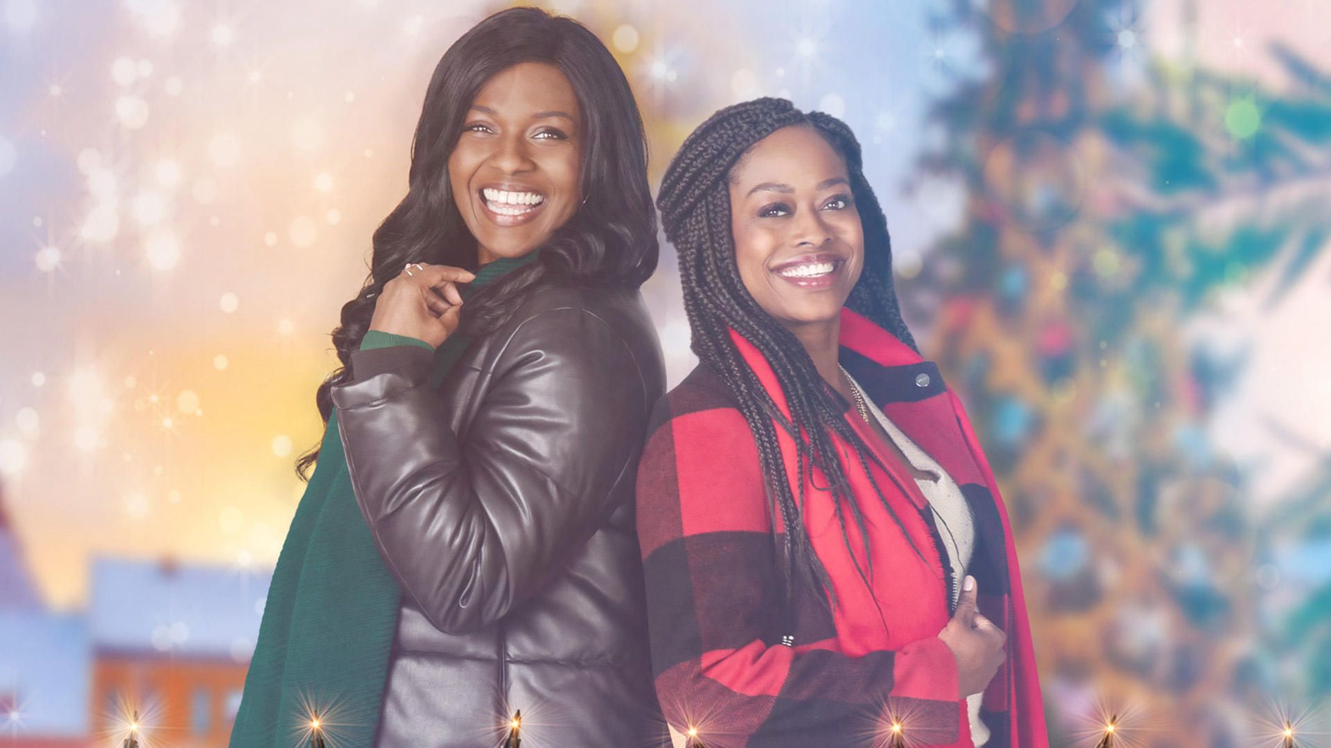 A Sisterly Christmas background