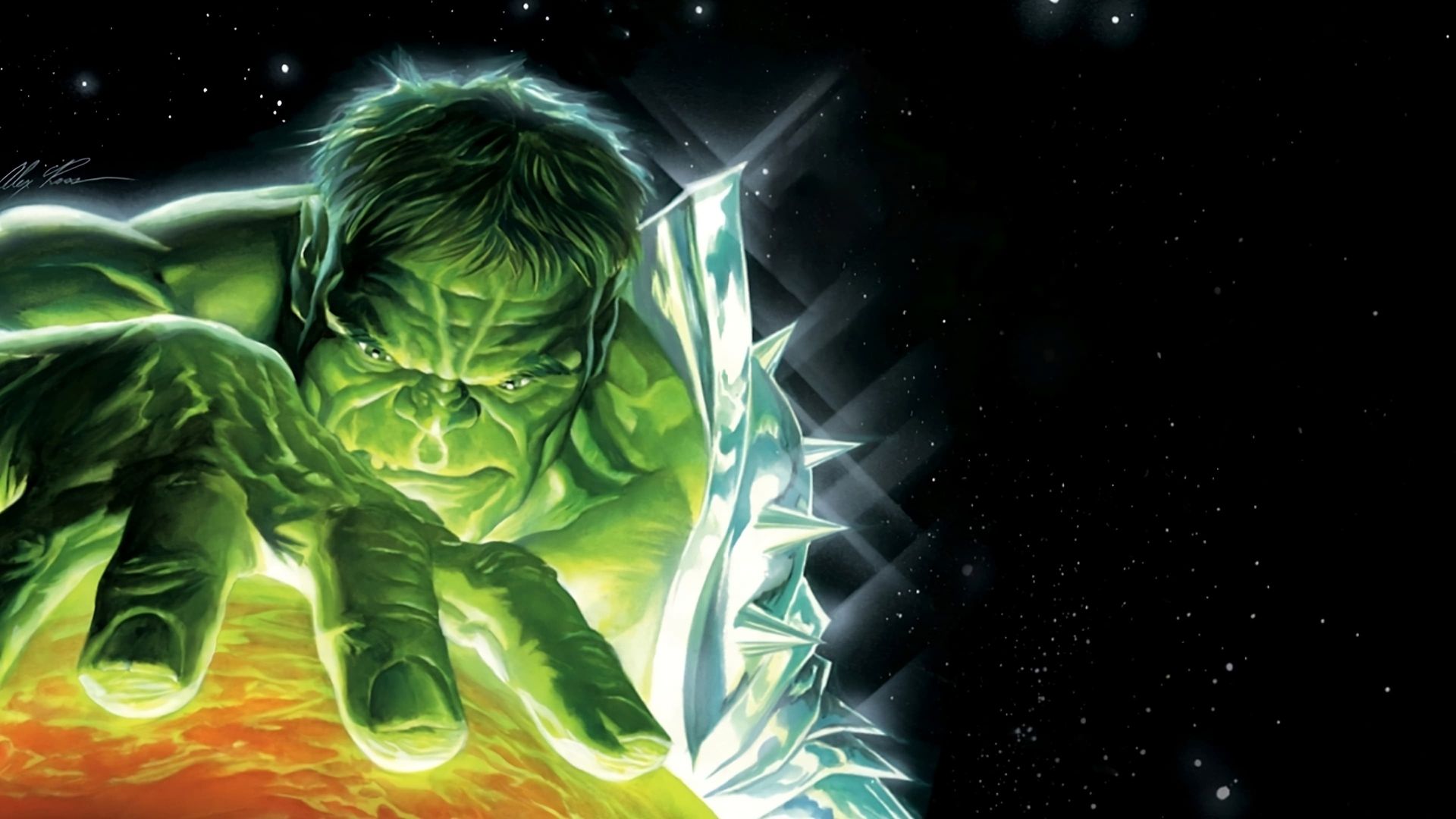 Planet Hulk background