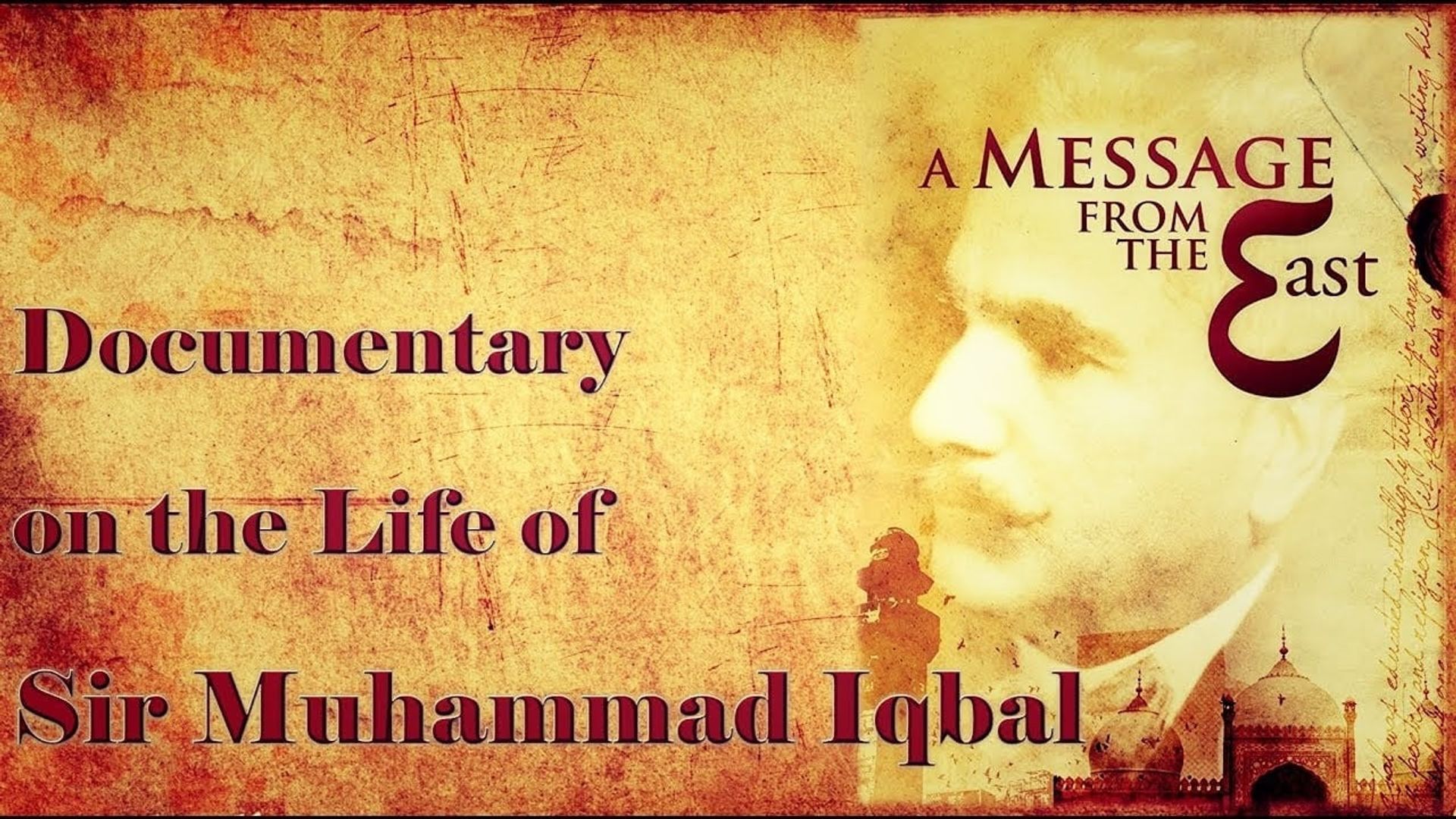 A Message from the East background