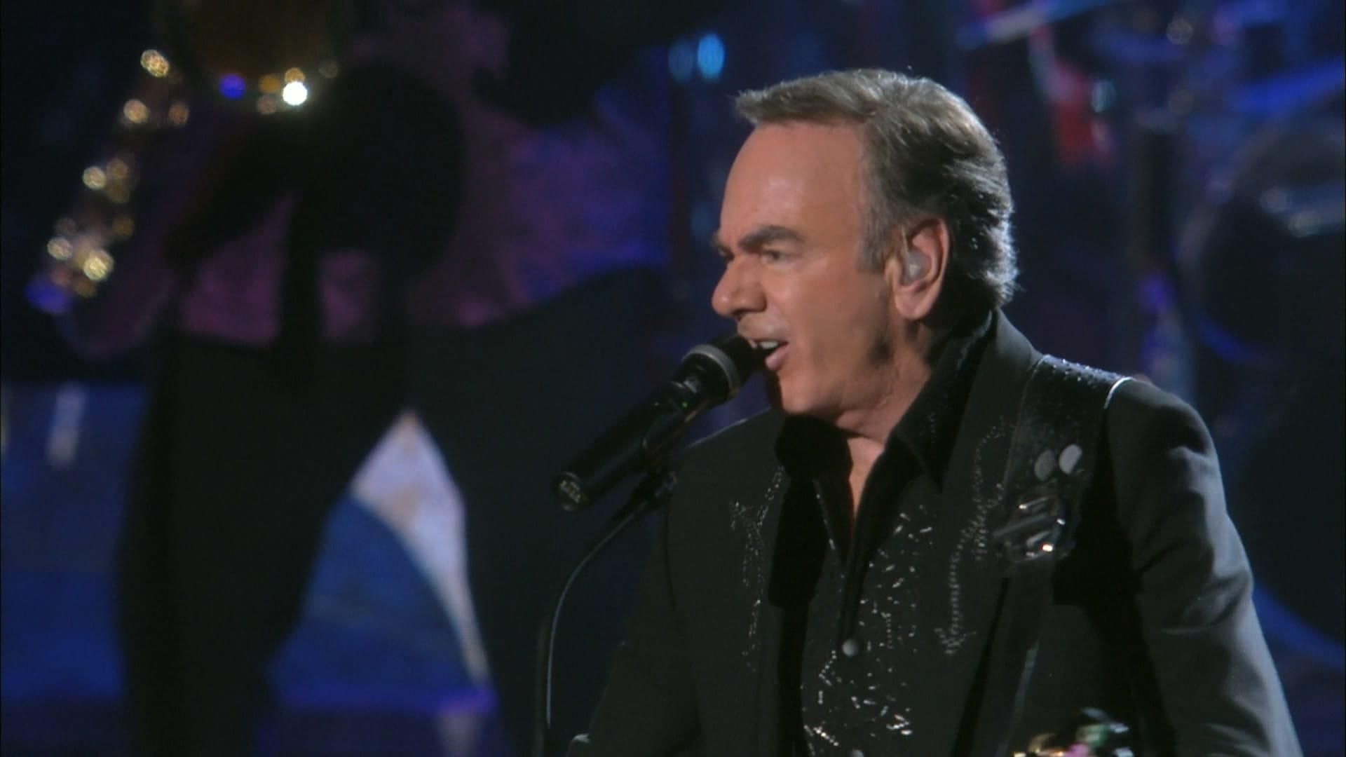 Neil Diamond: Hot August Night/NYC background