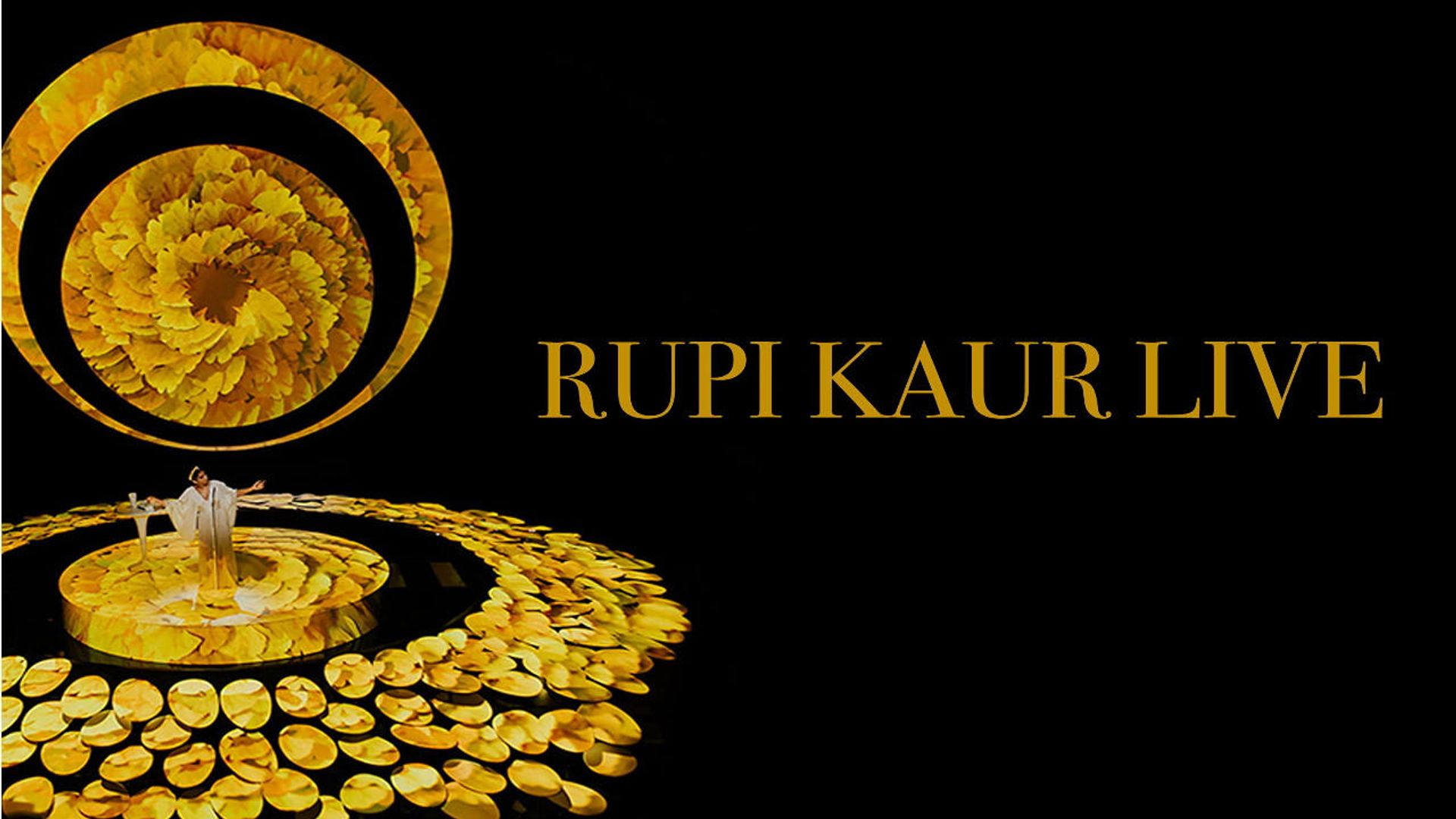 Rupi Kaur Live background