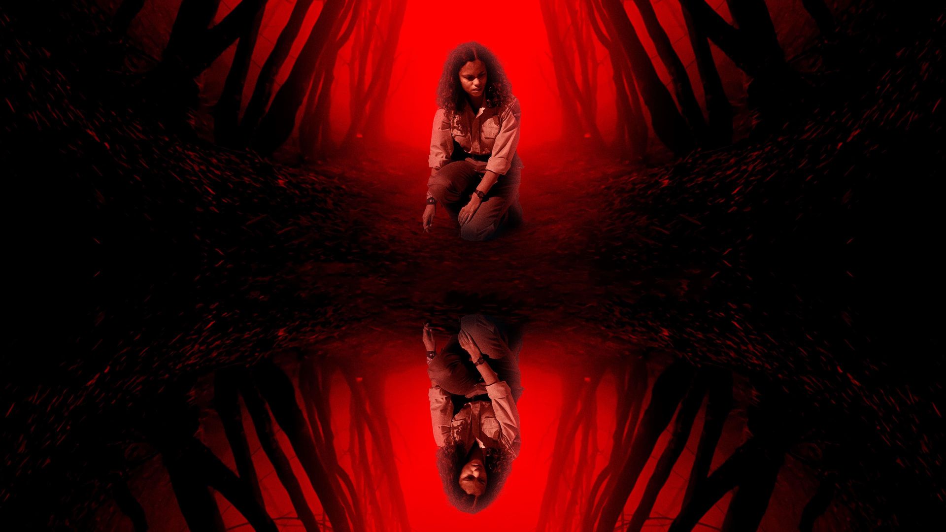 Lovely, Dark, and Deep background