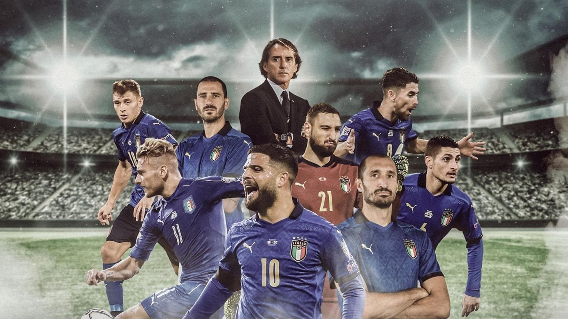 Azzurri: Road to Wembley background