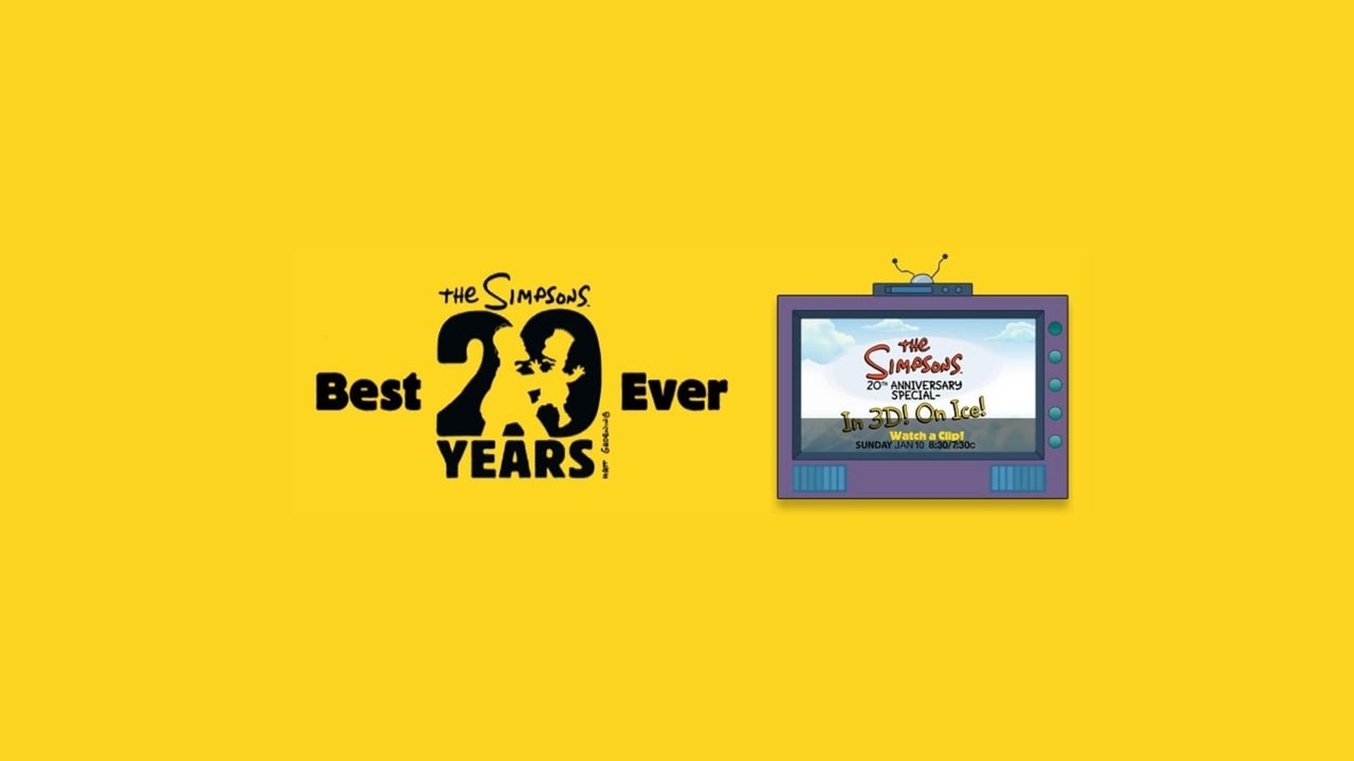 The Simpsons 20th Anniversary Special: In 3-D! On Ice! background
