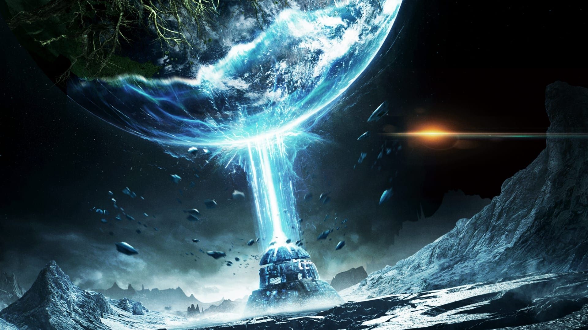 Restart the Earth background