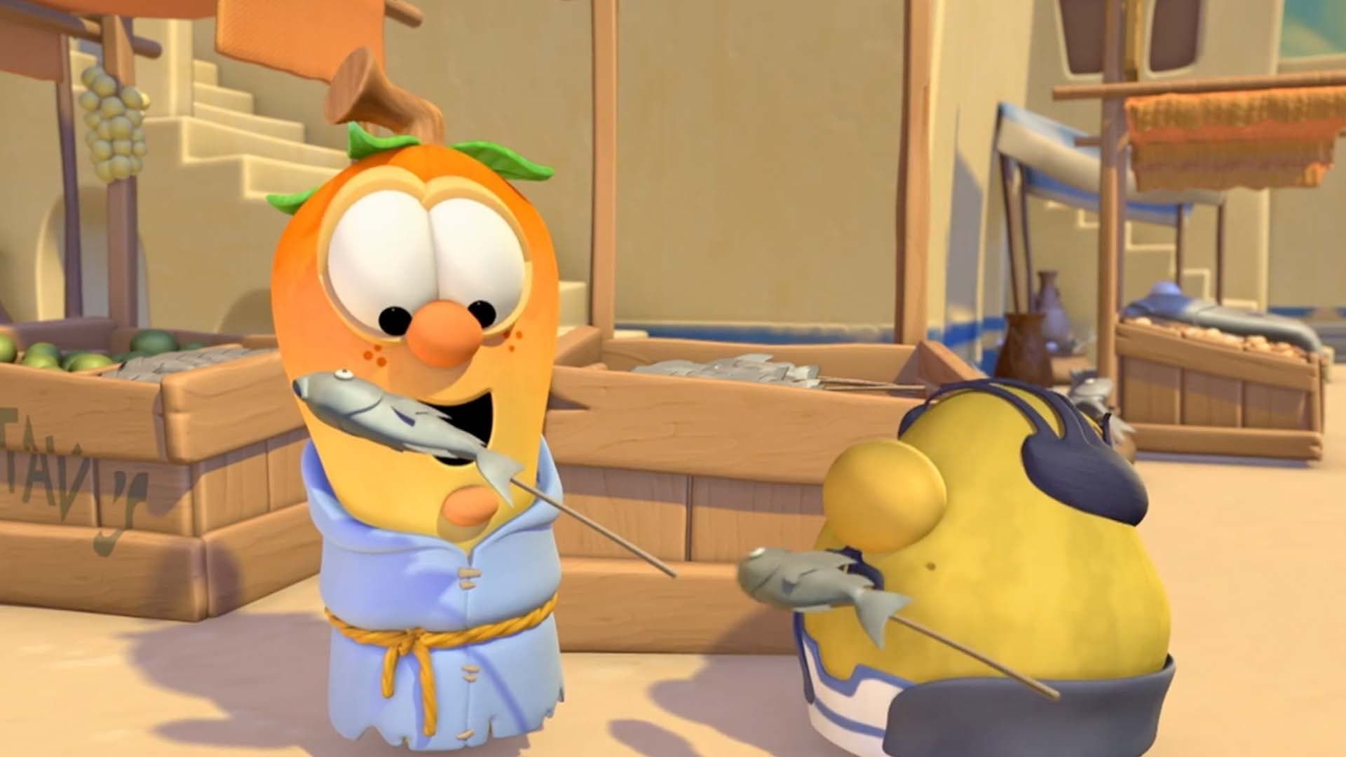 VeggieTales: Saint Nicholas - A Story of Joyful Giving! background