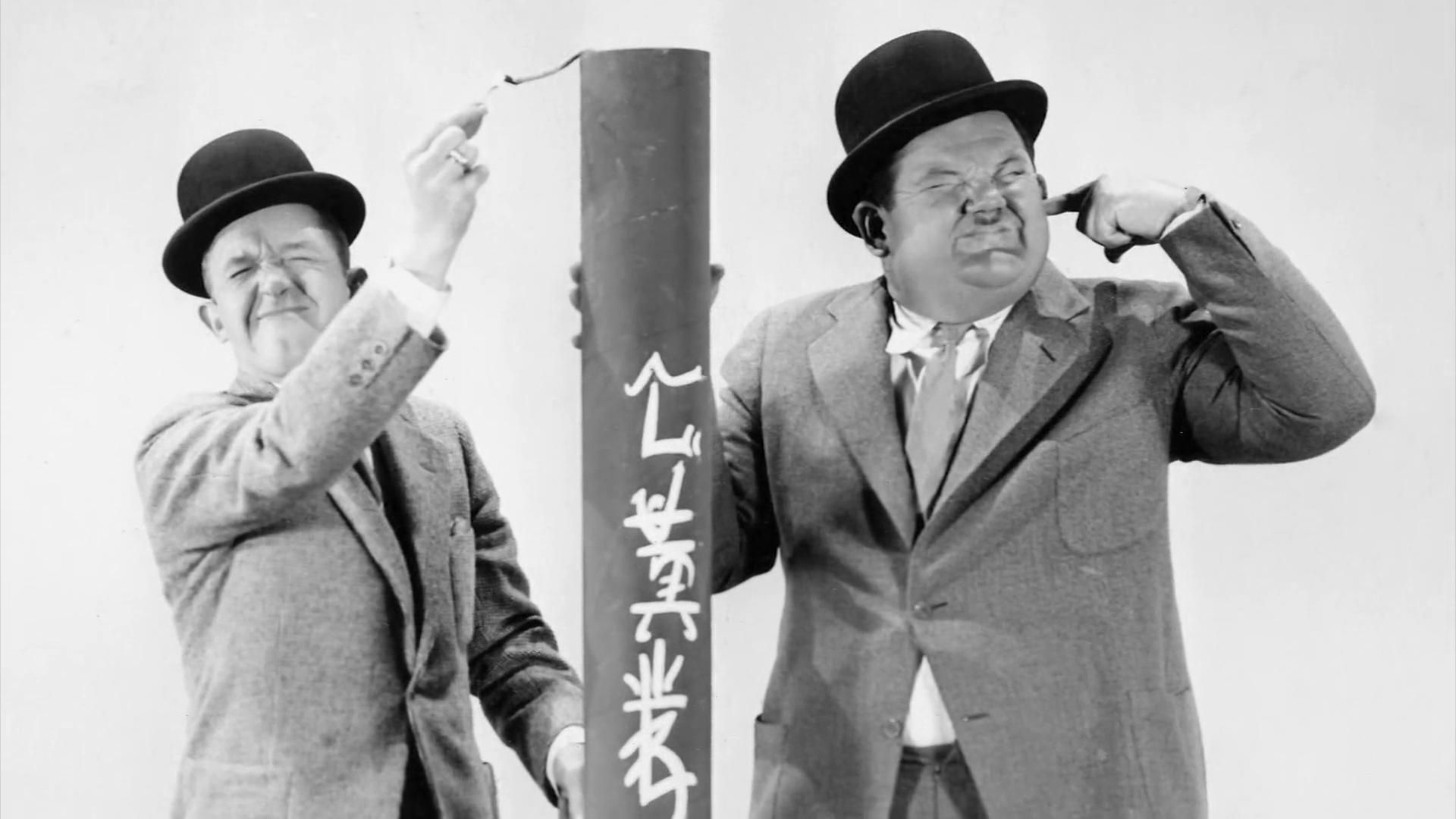 Laurel & Hardy: Their Lives and Magic background