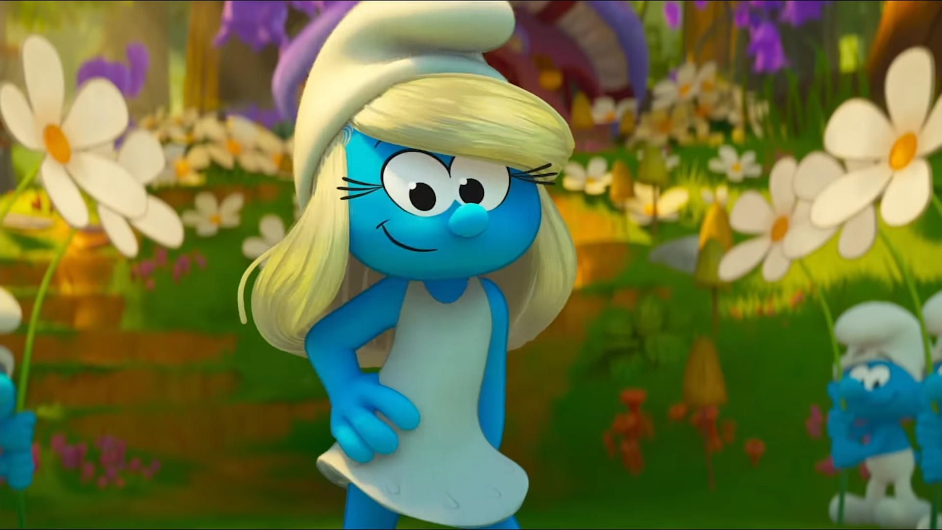 Smurfs background