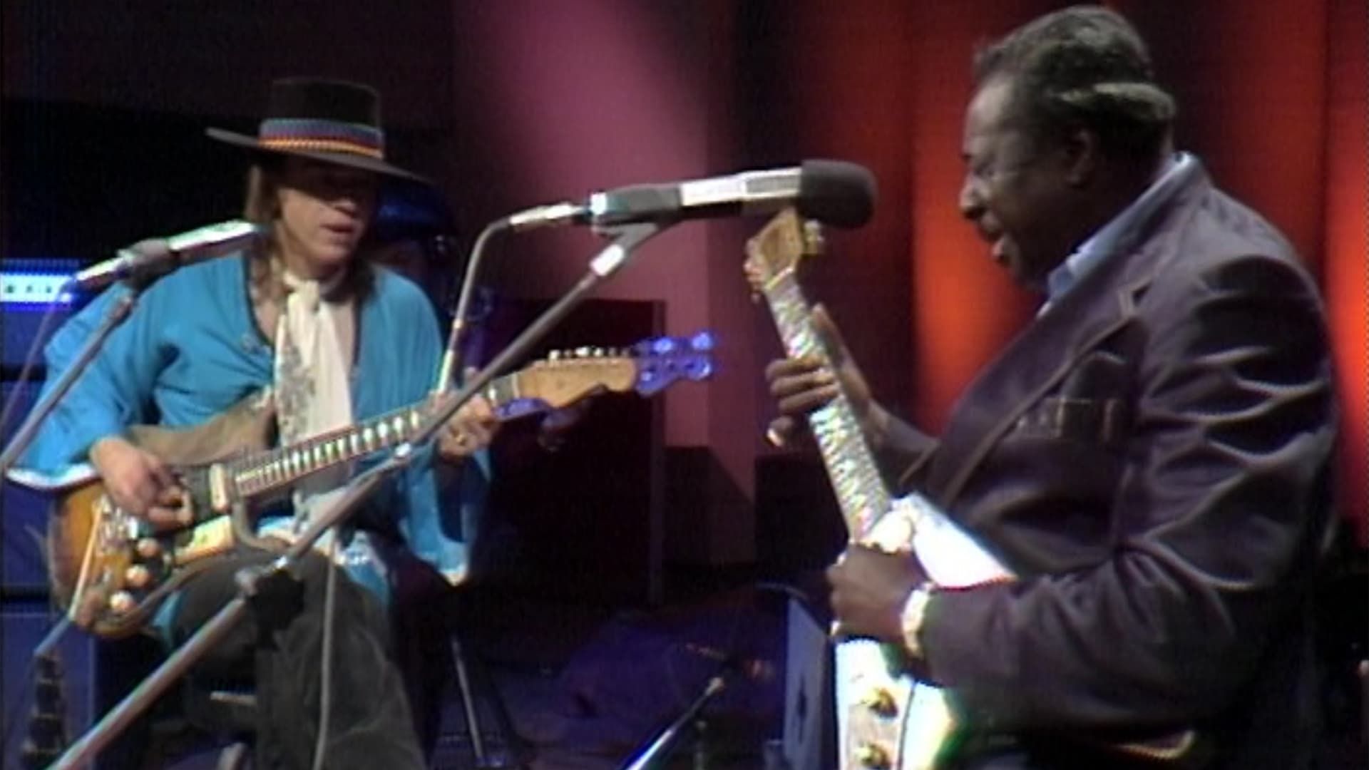 In Session: Stevie Ray Vaughan/Albert King background